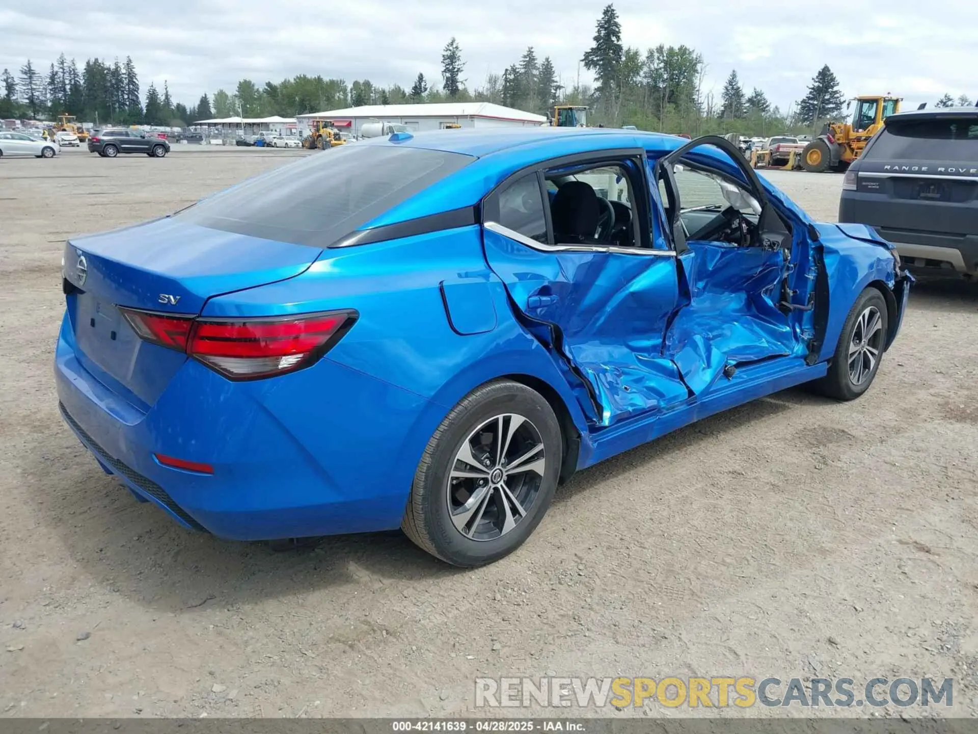 4 Photograph of a damaged car 3N1AB8CV4PY311258 NISSAN SENTRA 2023
