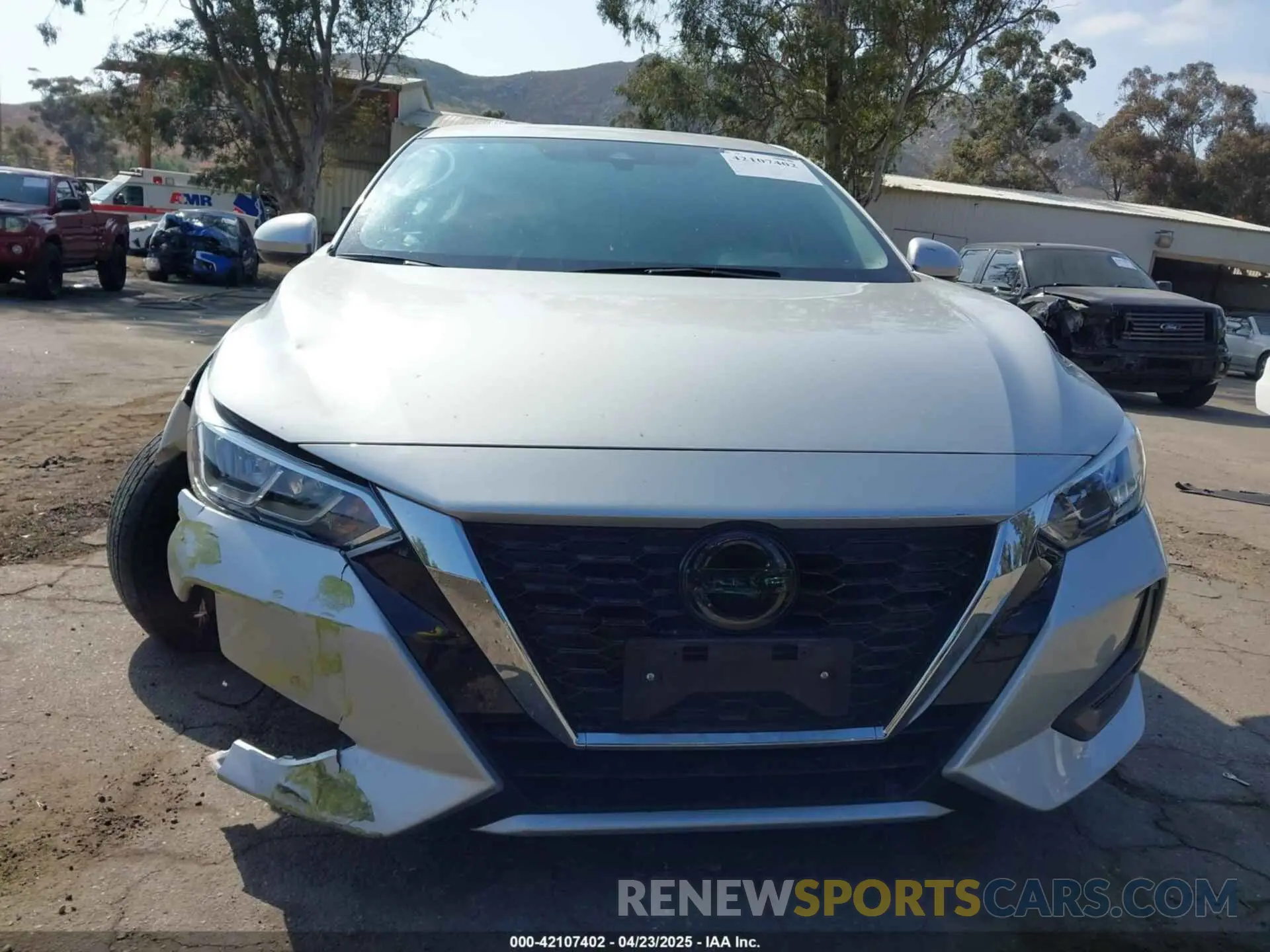 12 Photograph of a damaged car 3N1AB8CV4PY321482 NISSAN SENTRA 2023
