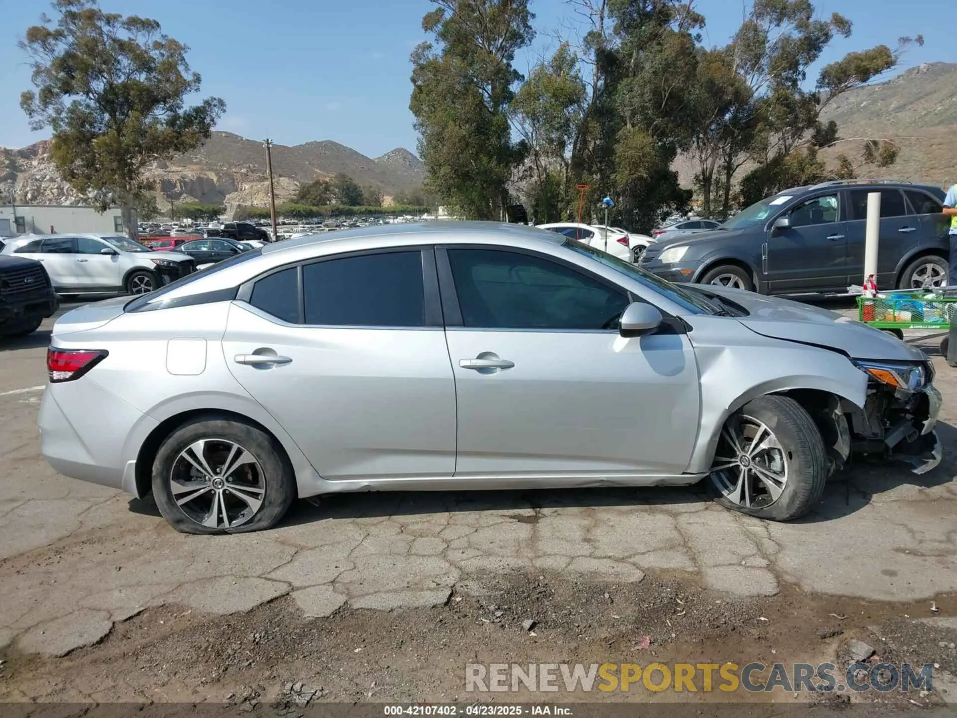 13 Photograph of a damaged car 3N1AB8CV4PY321482 NISSAN SENTRA 2023