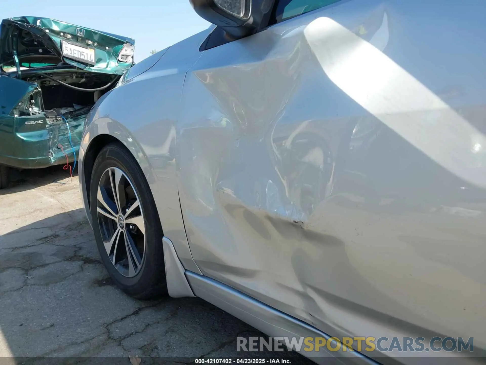 18 Photograph of a damaged car 3N1AB8CV4PY321482 NISSAN SENTRA 2023