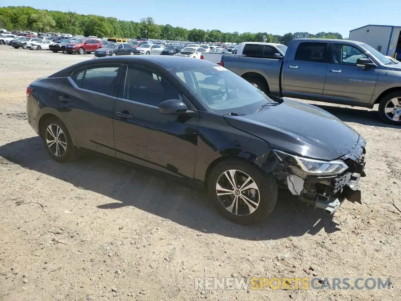 4 Фотография поврежденного автомобиля 3N1AB8CV5PY224209 NISSAN SENTRA 2023