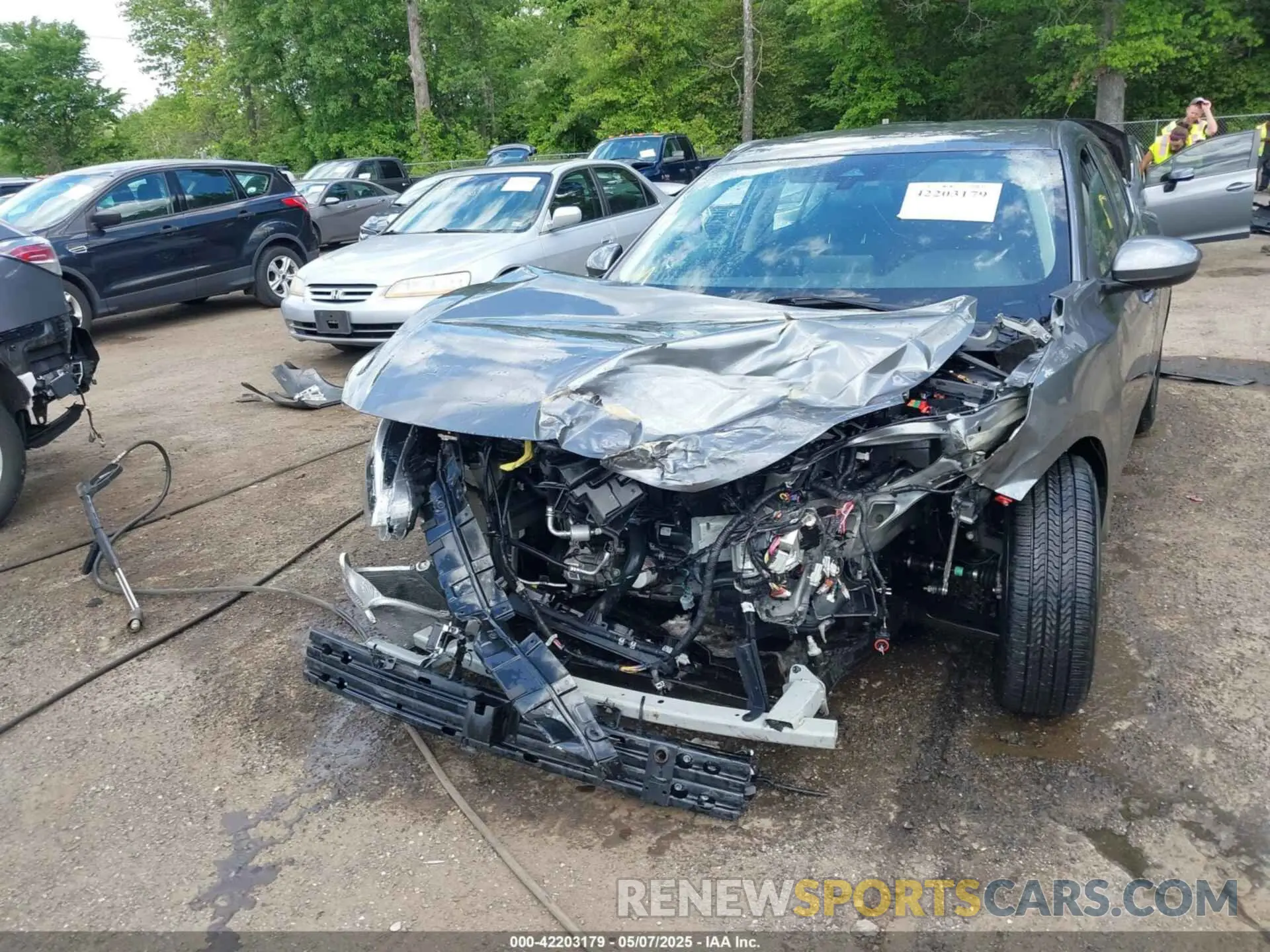 6 Photograph of a damaged car 3N1AB8CV5PY244993 NISSAN SENTRA 2023