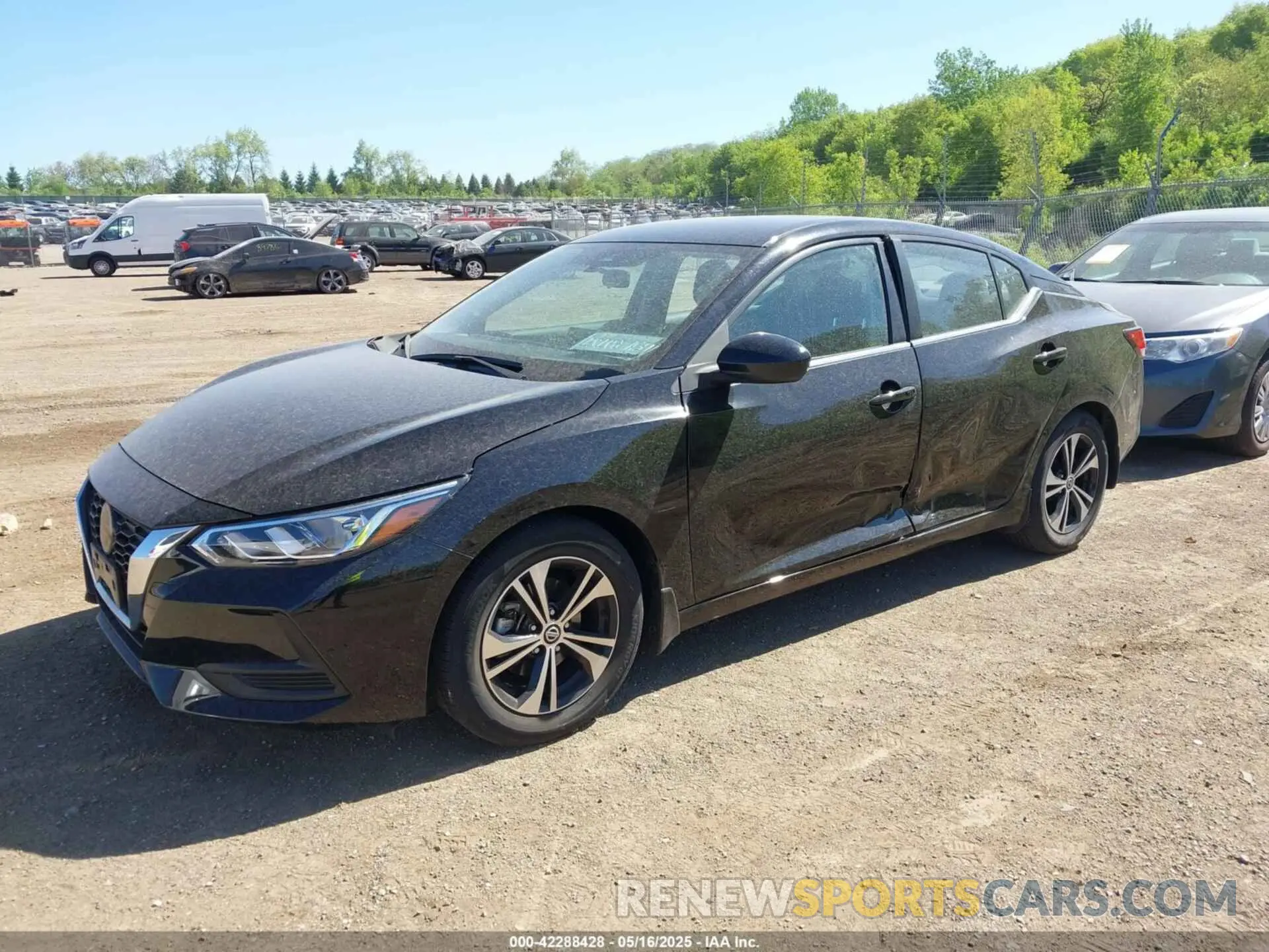2 Photograph of a damaged car 3N1AB8CV5PY268663 NISSAN SENTRA 2023