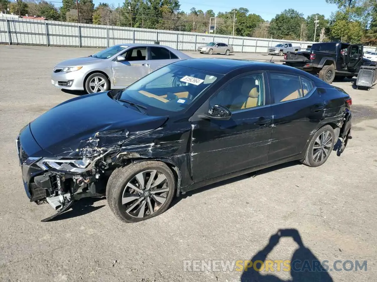 1 Фотография поврежденного автомобиля 3N1AB8CV5PY282806 NISSAN SENTRA 2023
