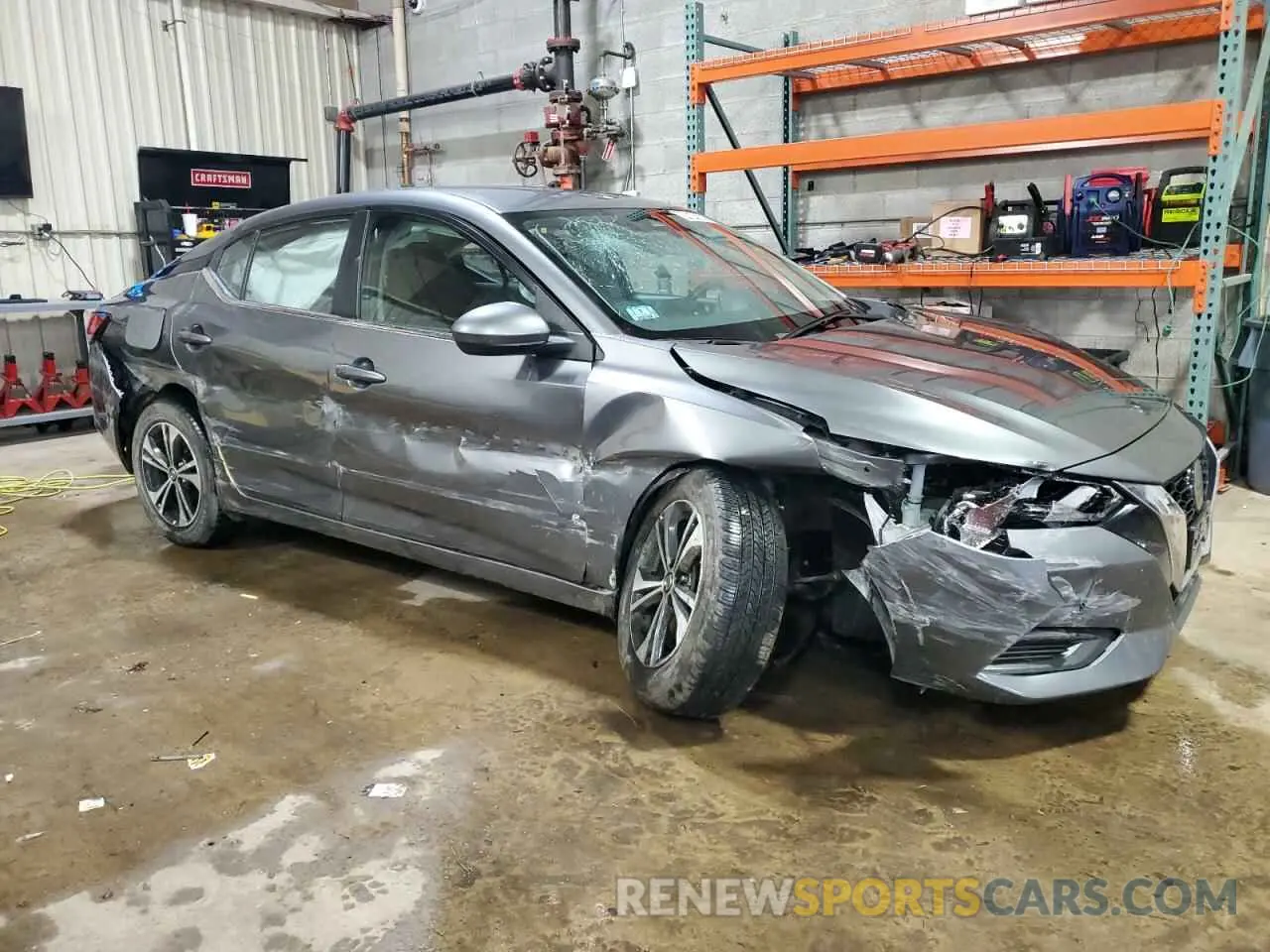 4 Фотография поврежденного автомобиля 3N1AB8CV5PY283213 NISSAN SENTRA 2023