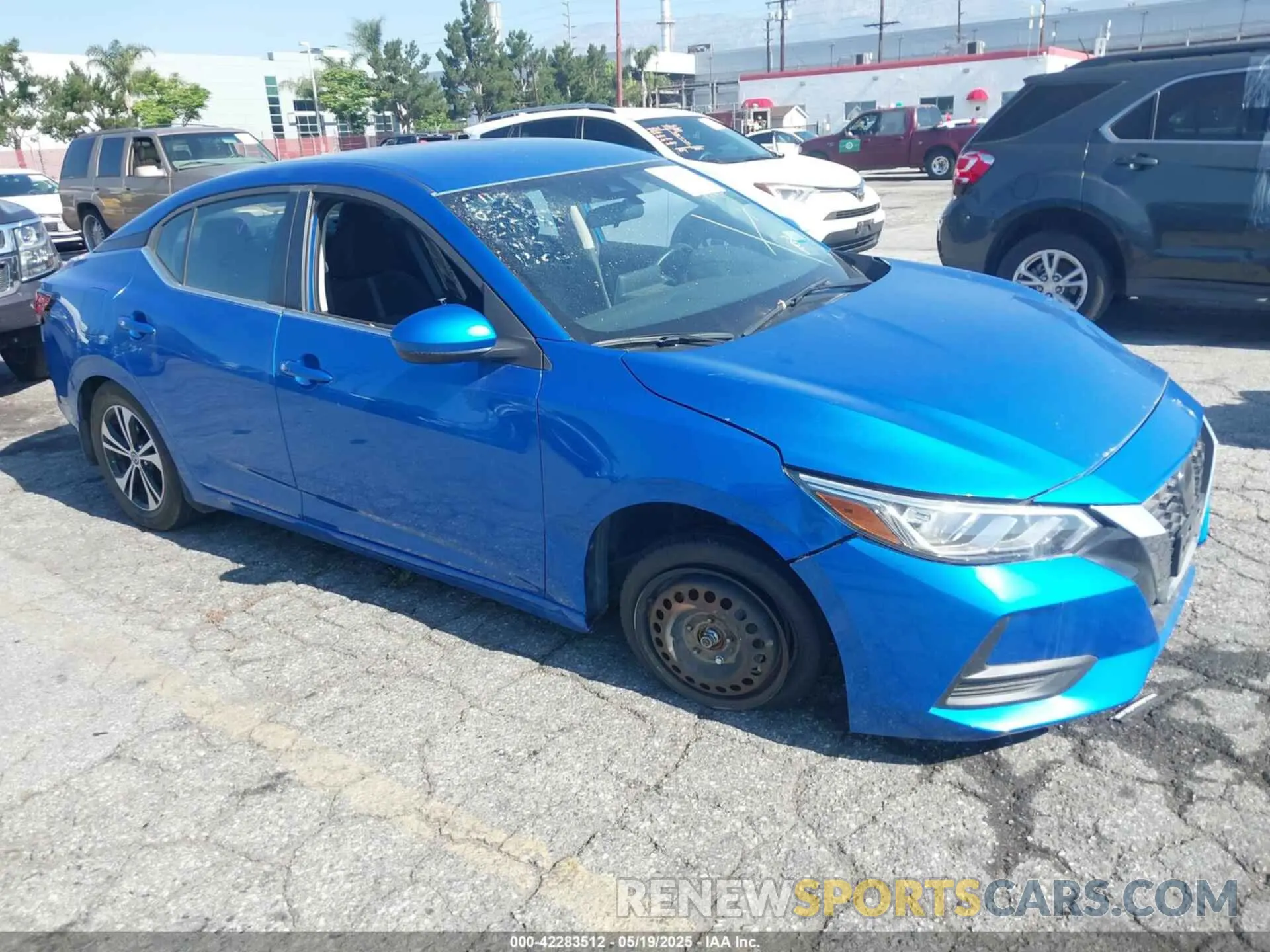 1 Photograph of a damaged car 3N1AB8CV5PY288041 NISSAN SENTRA 2023