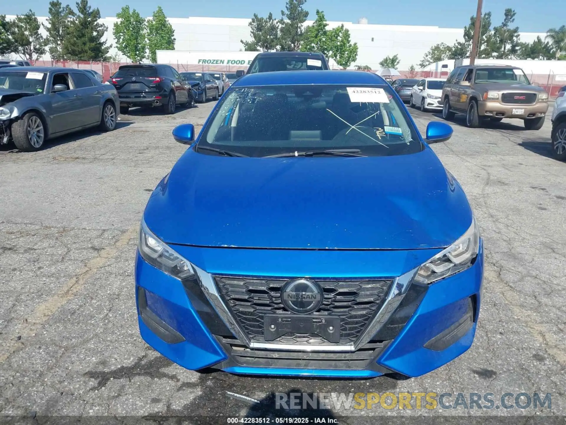 12 Photograph of a damaged car 3N1AB8CV5PY288041 NISSAN SENTRA 2023