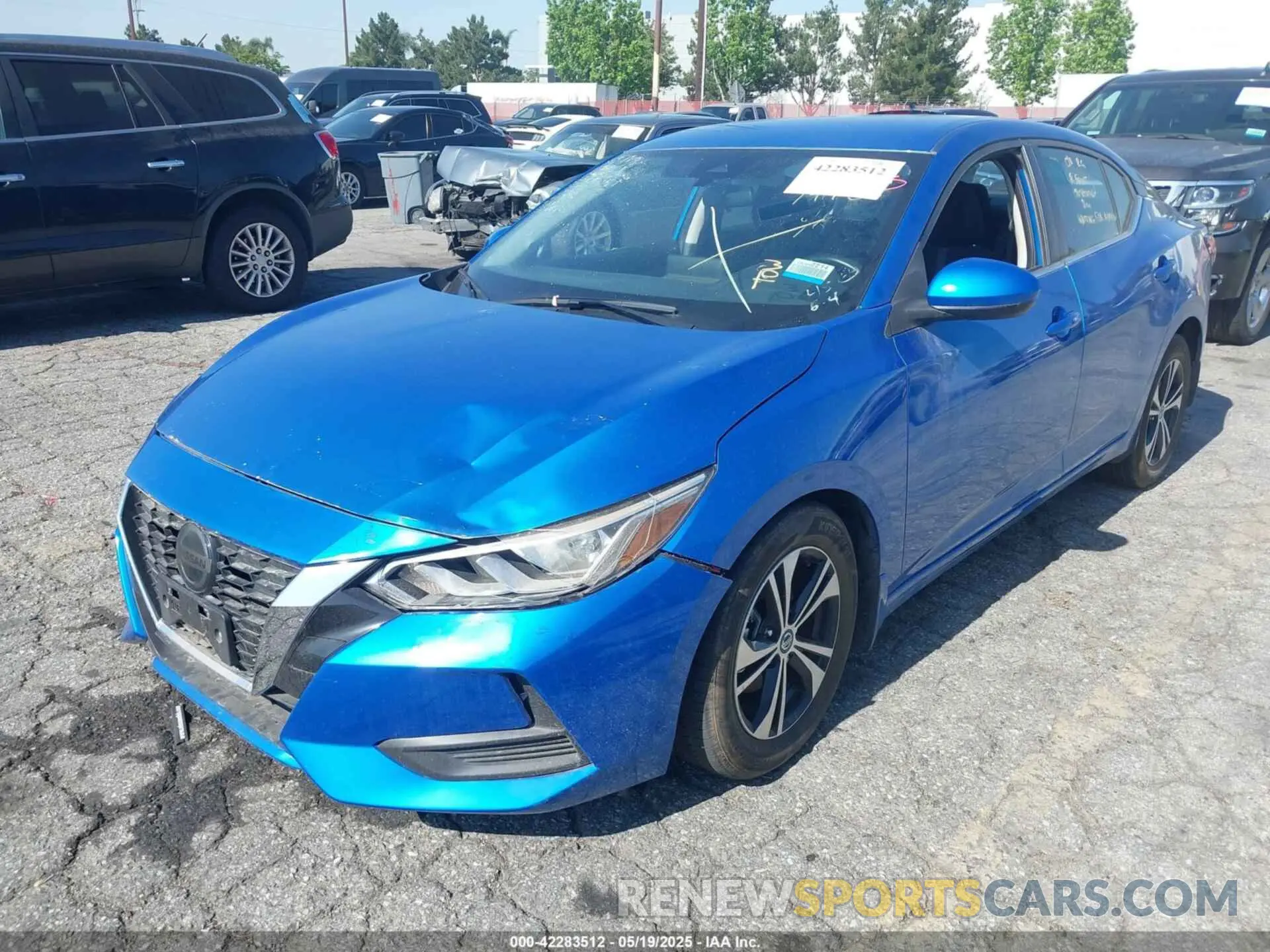 2 Photograph of a damaged car 3N1AB8CV5PY288041 NISSAN SENTRA 2023