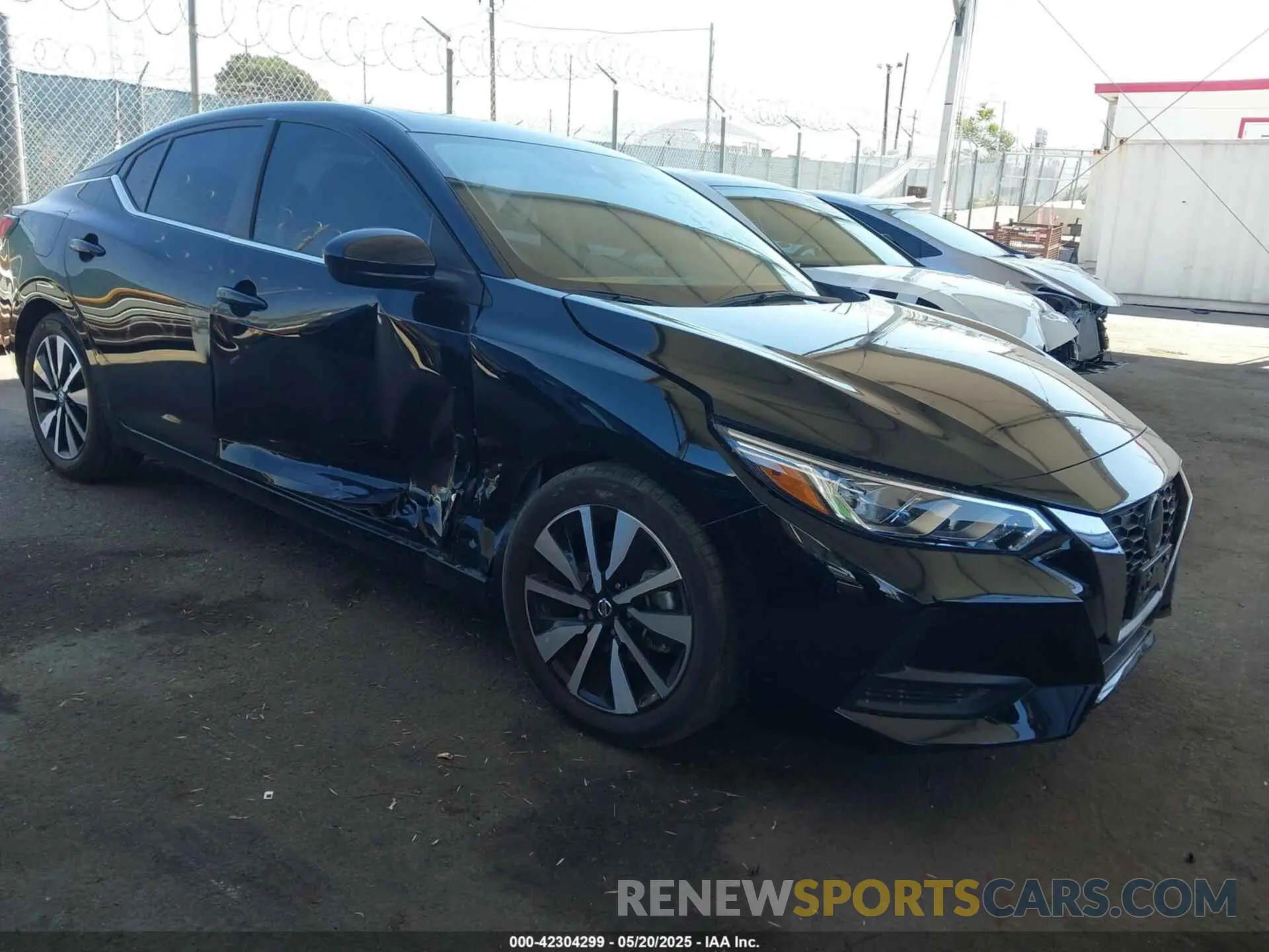 1 Photograph of a damaged car 3N1AB8CV5PY289092 NISSAN SENTRA 2023