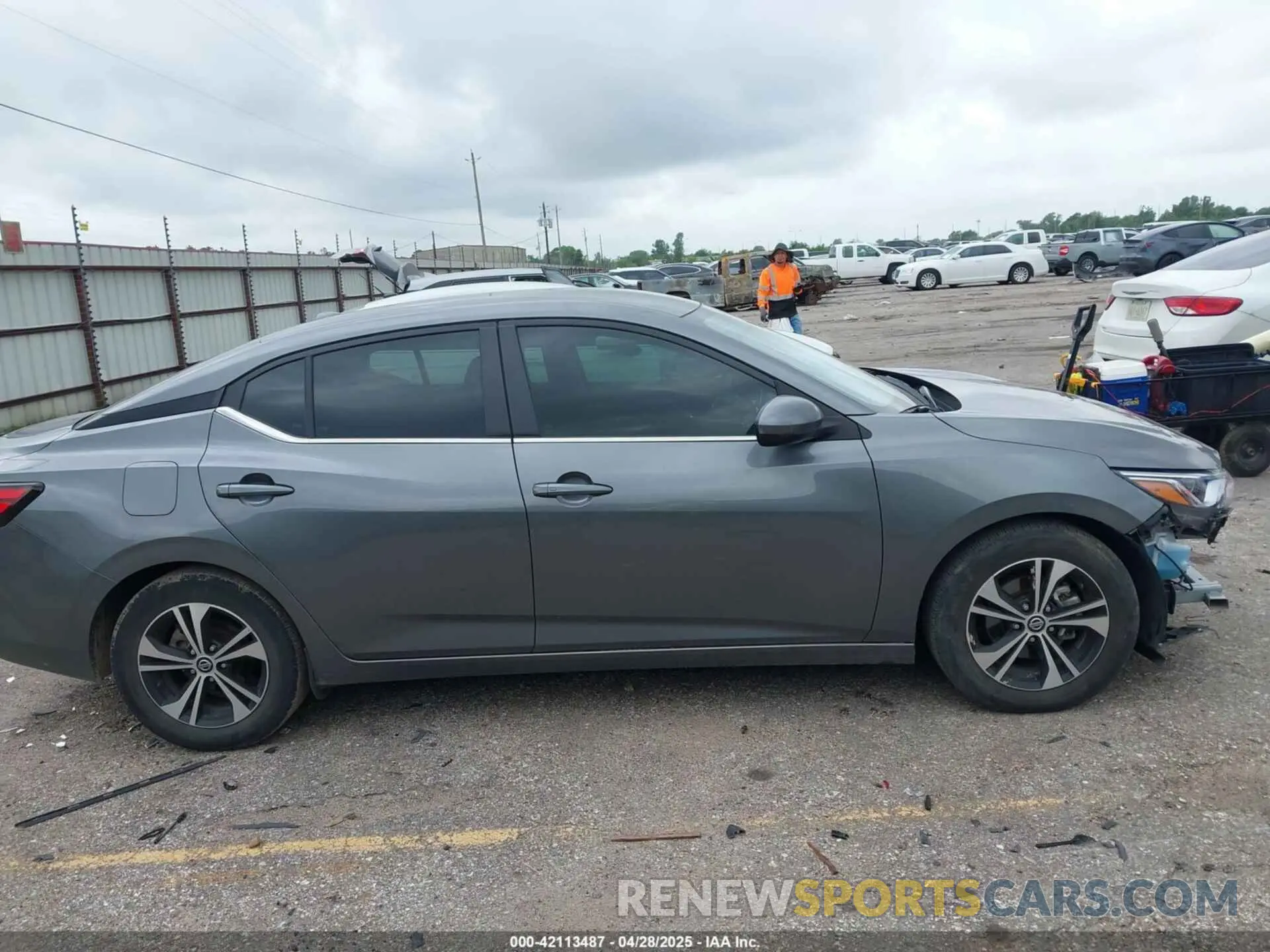 13 Фотография поврежденного автомобиля 3N1AB8CV5PY298956 NISSAN SENTRA 2023