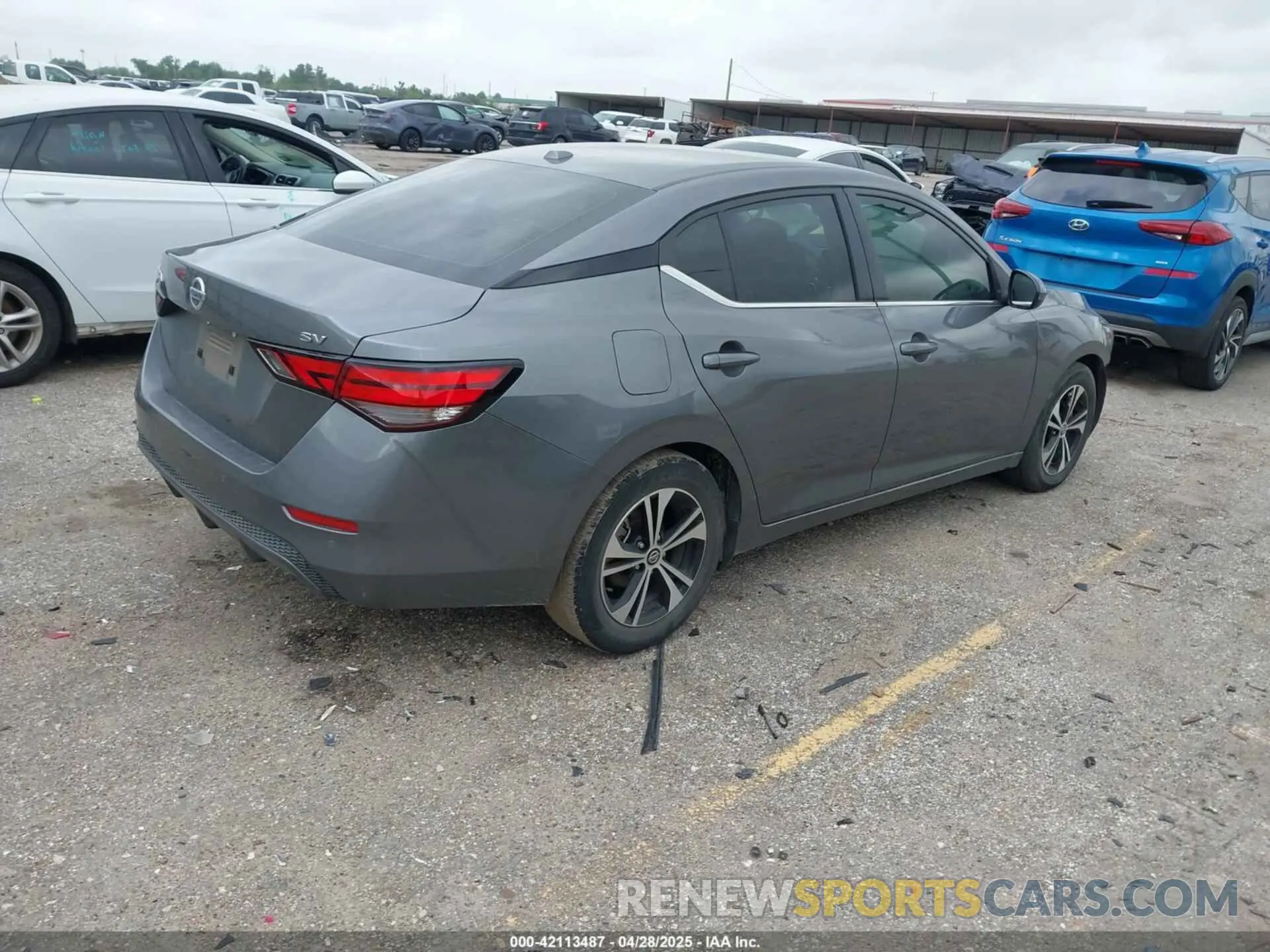 4 Фотография поврежденного автомобиля 3N1AB8CV5PY298956 NISSAN SENTRA 2023