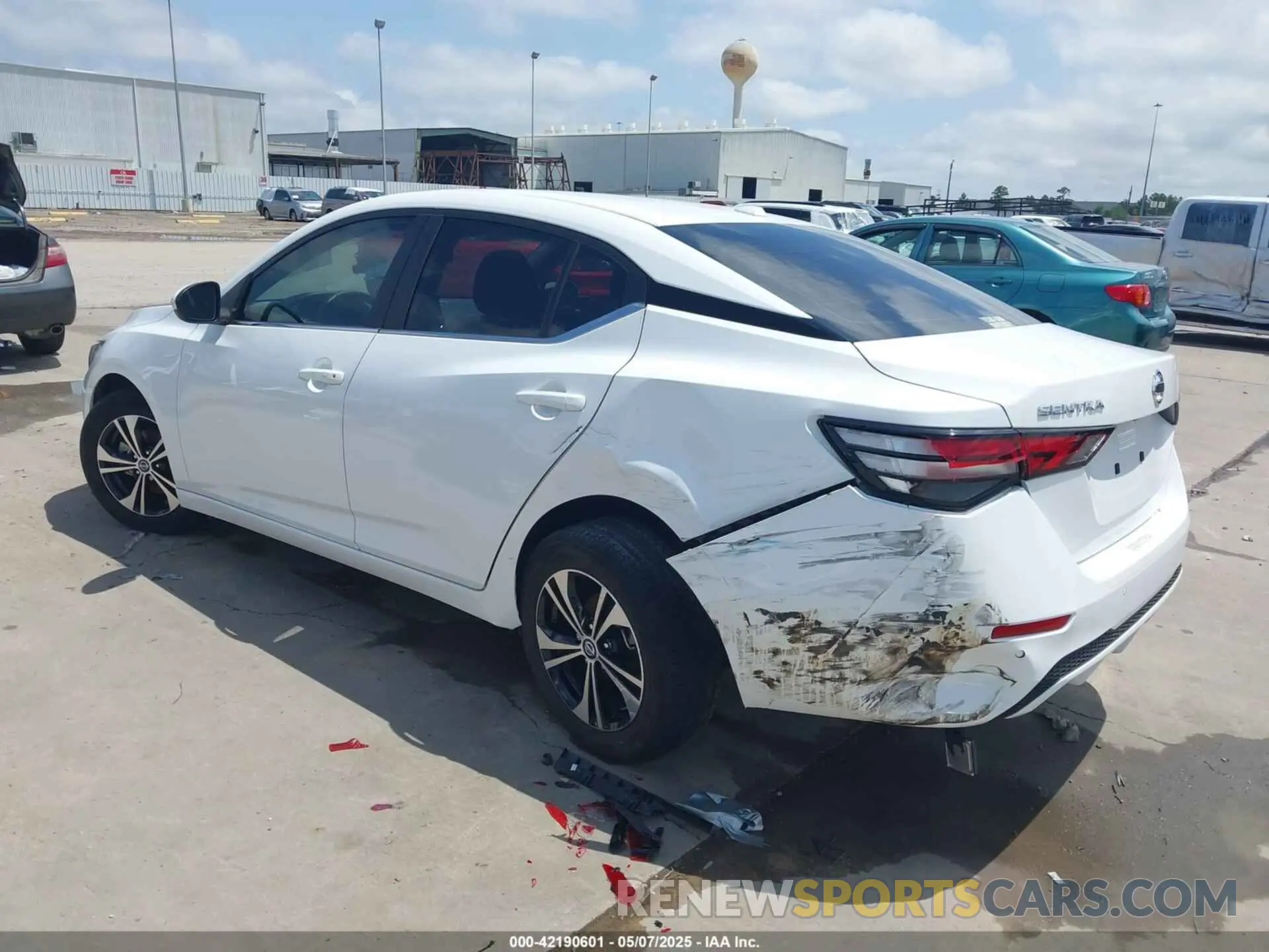 3 Фотография поврежденного автомобиля 3N1AB8CV5PY306702 NISSAN SENTRA 2023
