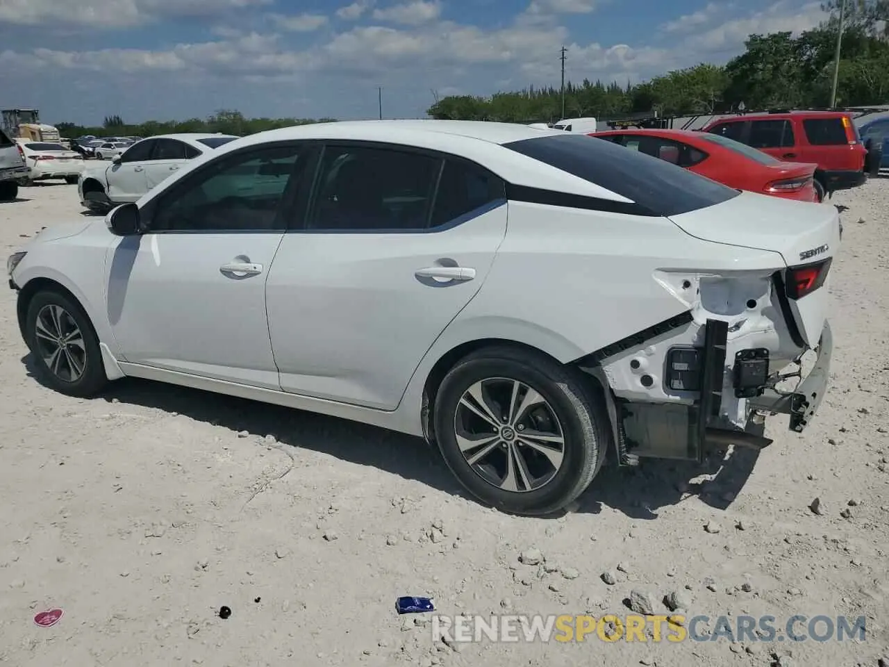 2 Photograph of a damaged car 3N1AB8CV5PY321510 NISSAN SENTRA 2023