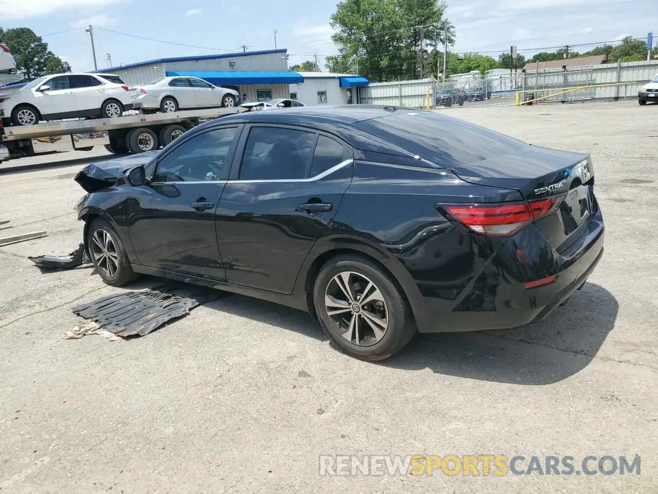 2 Photograph of a damaged car 3N1AB8CV6PY229192 NISSAN SENTRA 2023