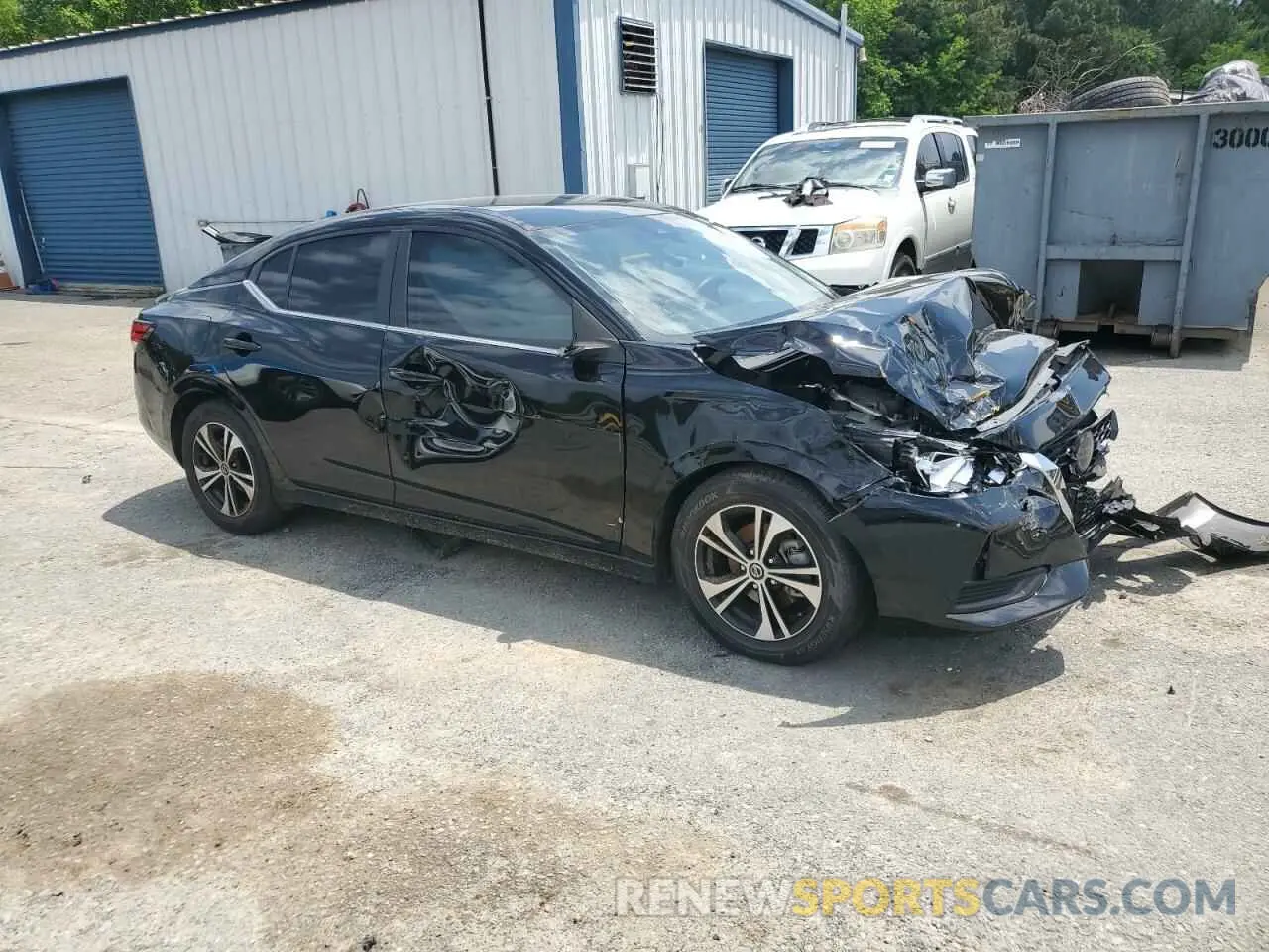 4 Photograph of a damaged car 3N1AB8CV6PY229192 NISSAN SENTRA 2023