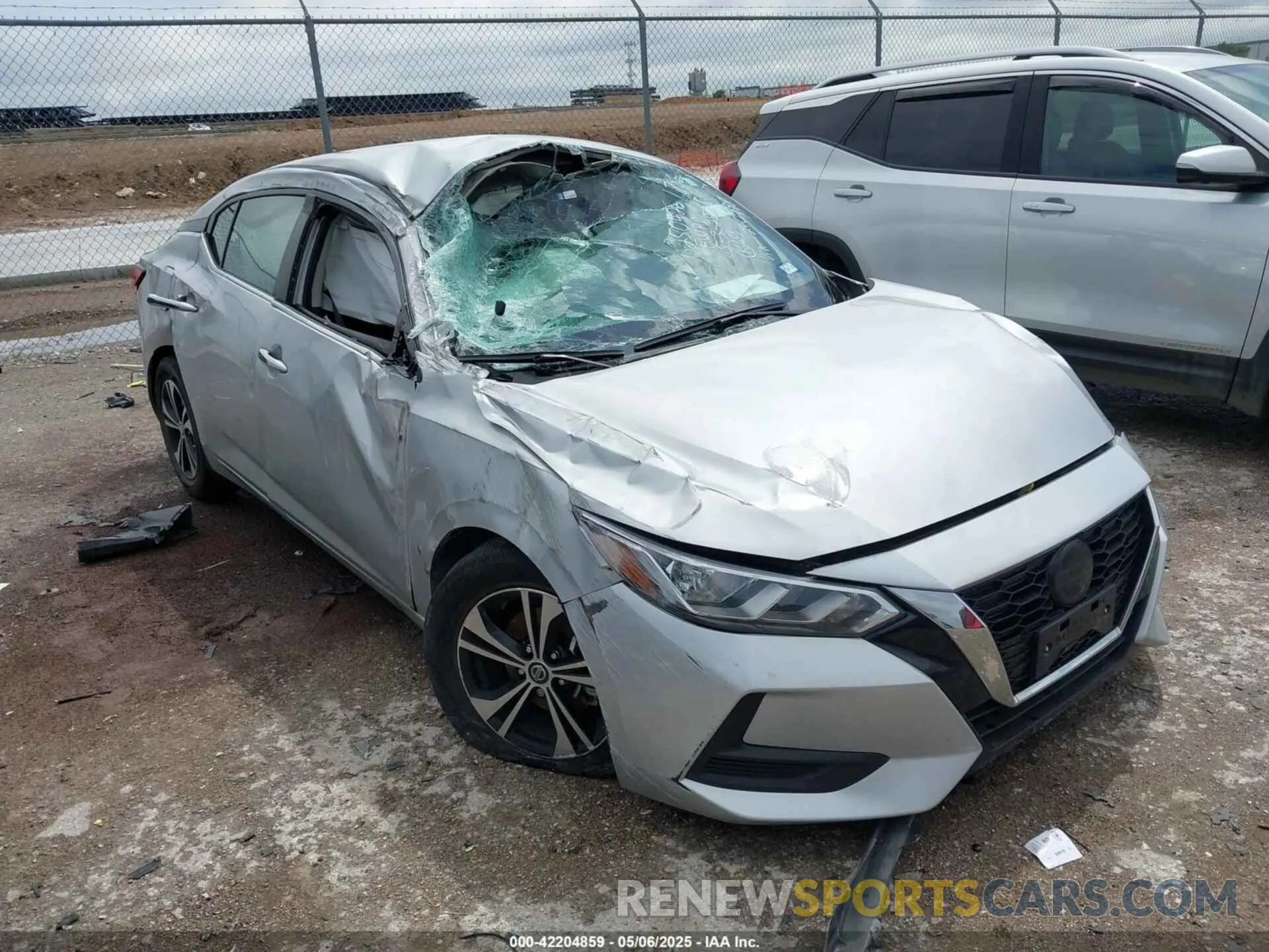 1 Photograph of a damaged car 3N1AB8CV6PY240998 NISSAN SENTRA 2023