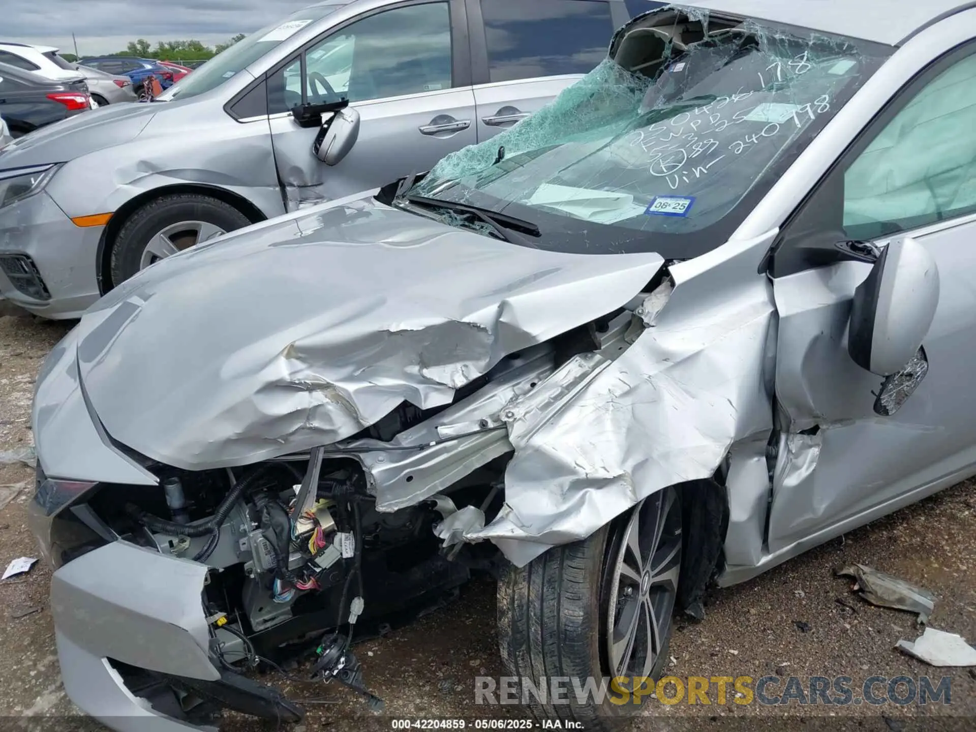 6 Photograph of a damaged car 3N1AB8CV6PY240998 NISSAN SENTRA 2023