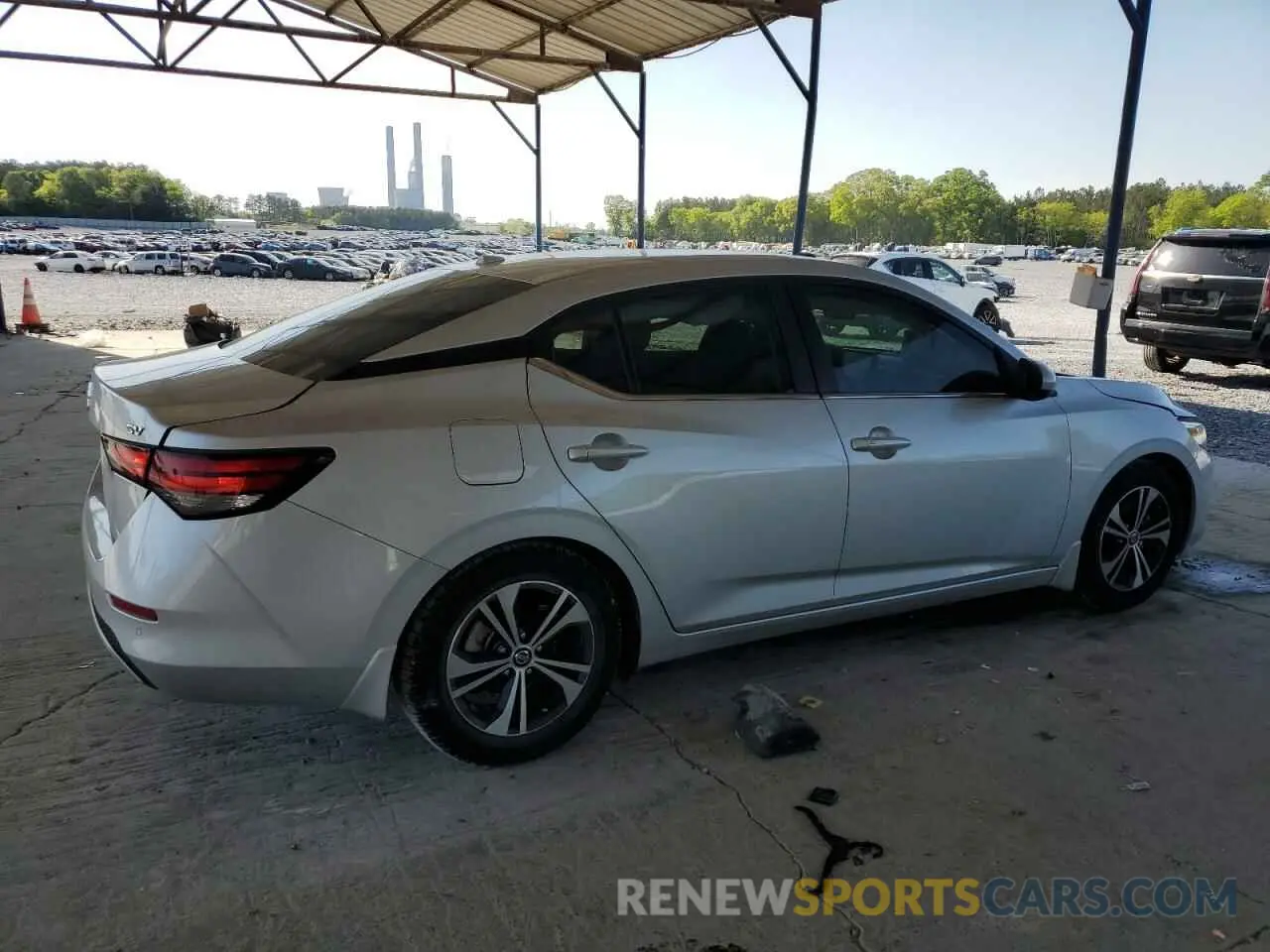 3 Фотография поврежденного автомобиля 3N1AB8CV6PY246154 NISSAN SENTRA 2023