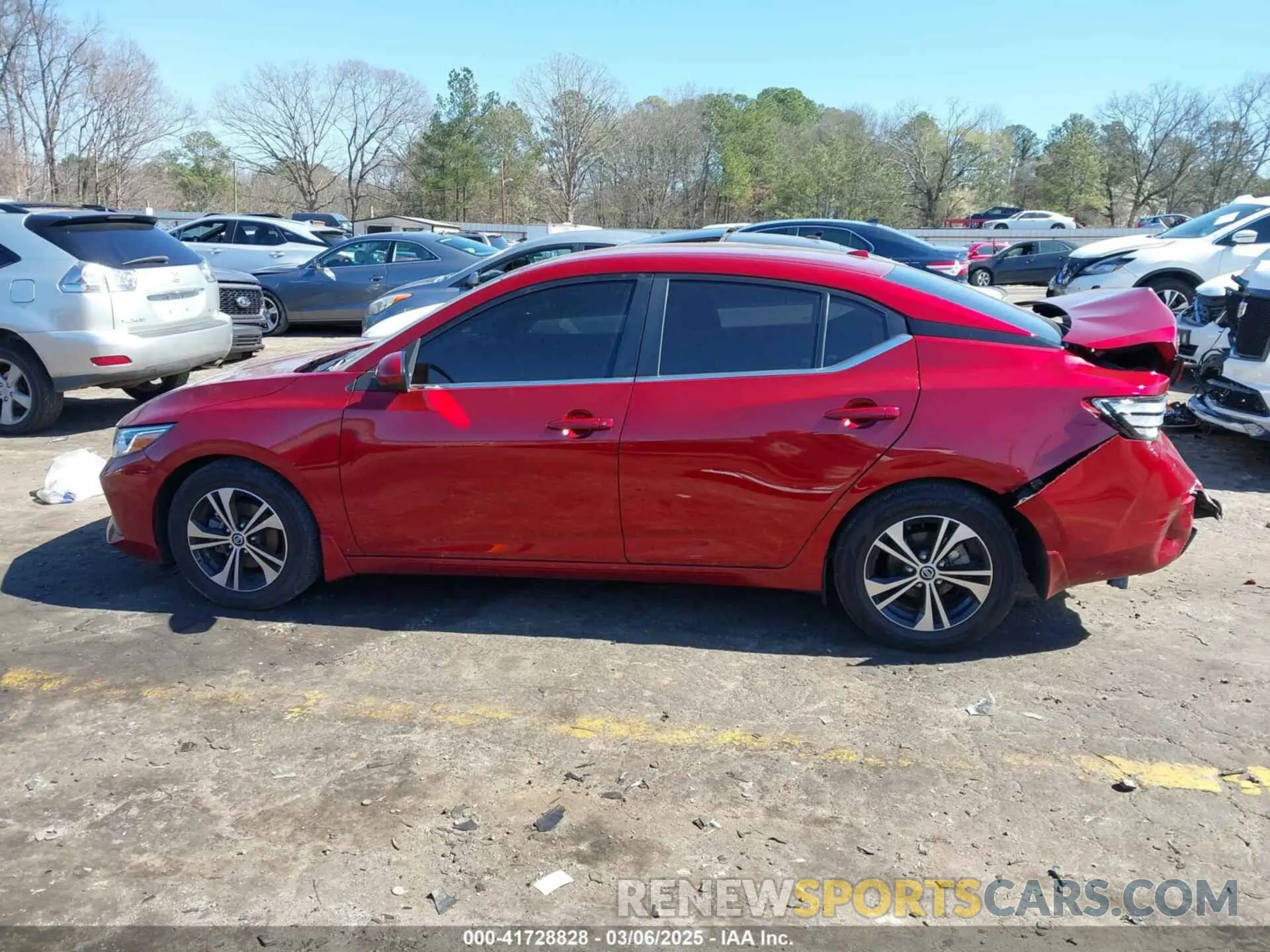 14 Photograph of a damaged car 3N1AB8CV6PY249328 NISSAN SENTRA 2023