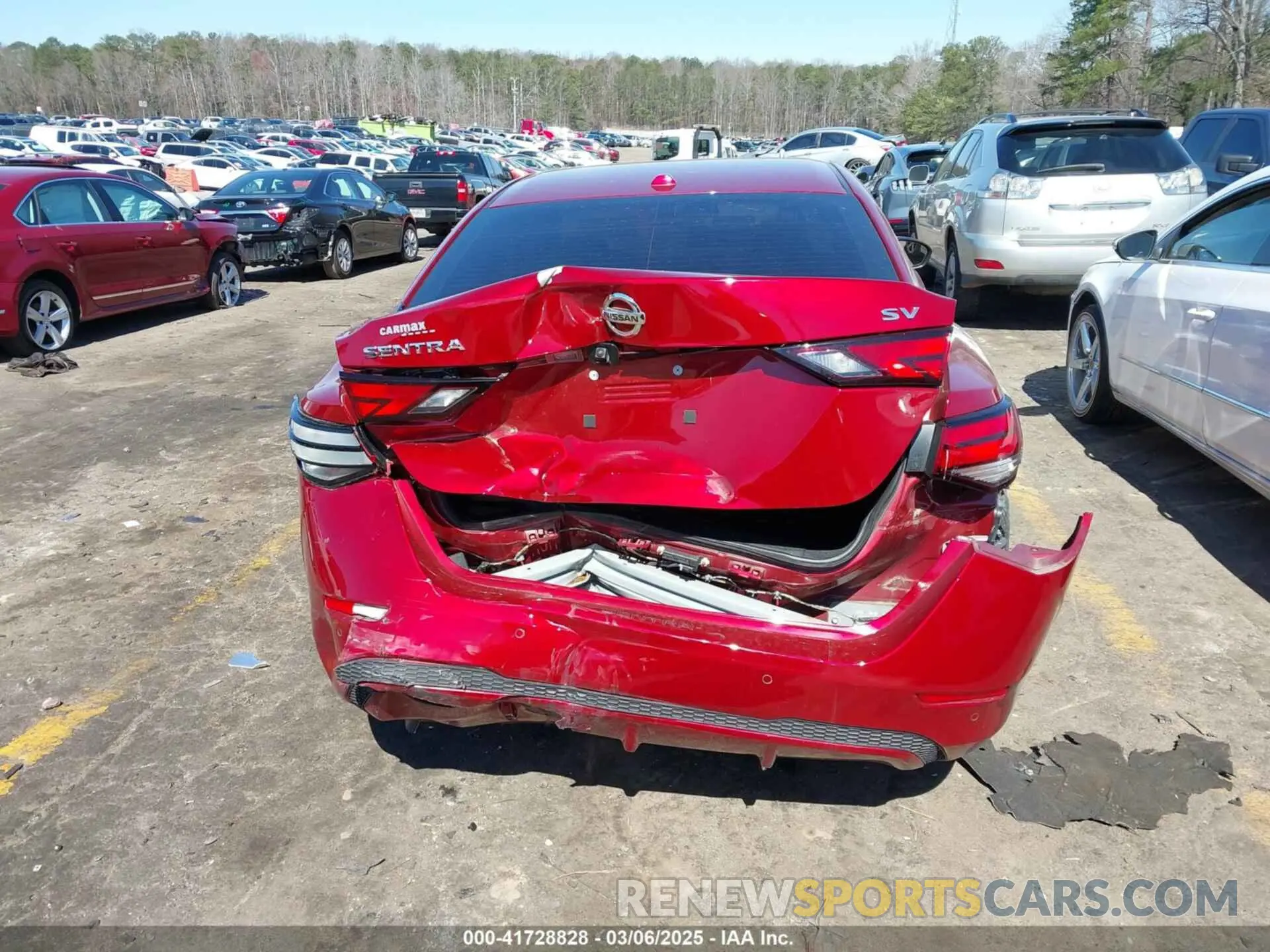 16 Photograph of a damaged car 3N1AB8CV6PY249328 NISSAN SENTRA 2023