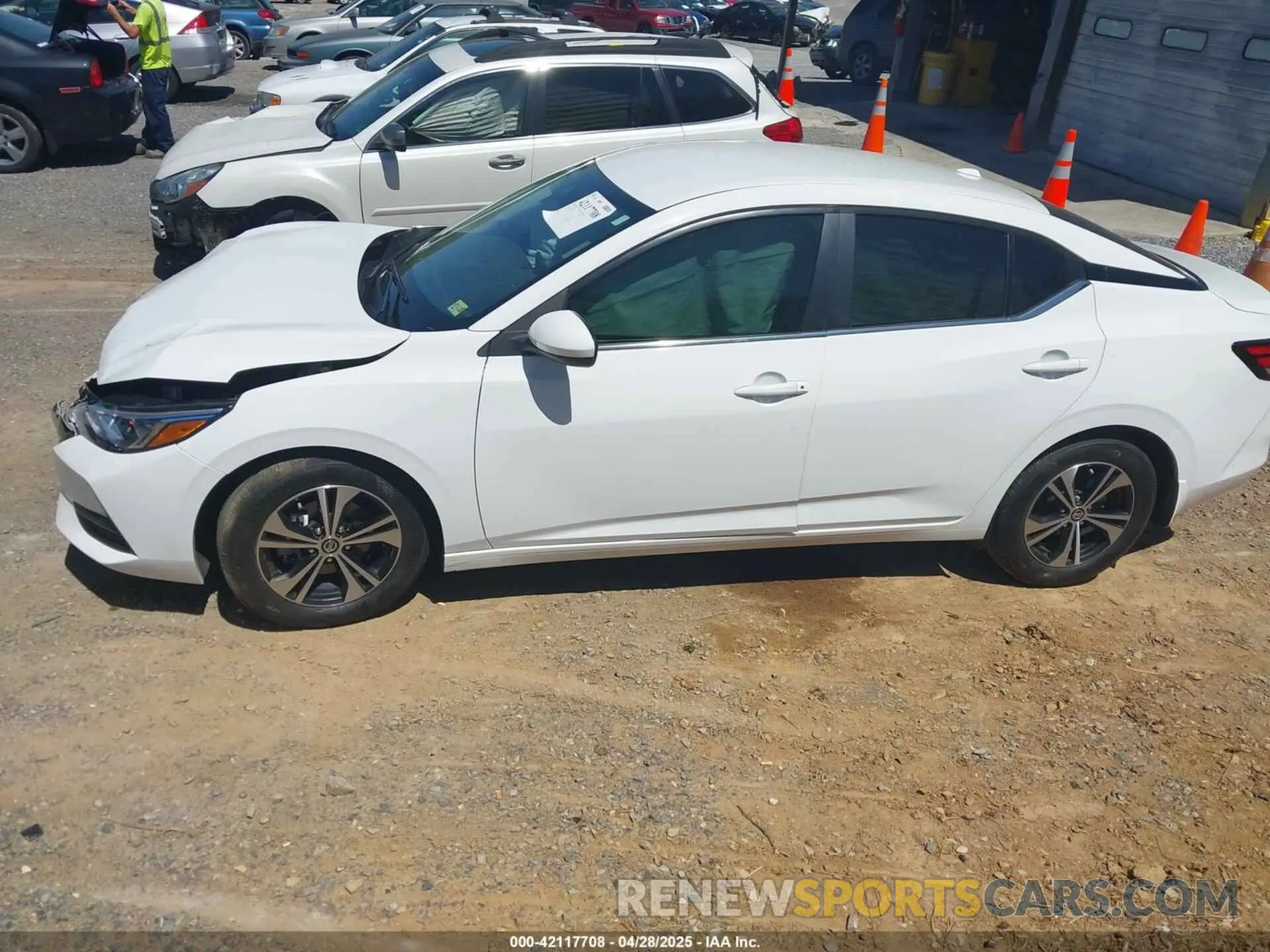 14 Photograph of a damaged car 3N1AB8CV6PY251788 NISSAN SENTRA 2023
