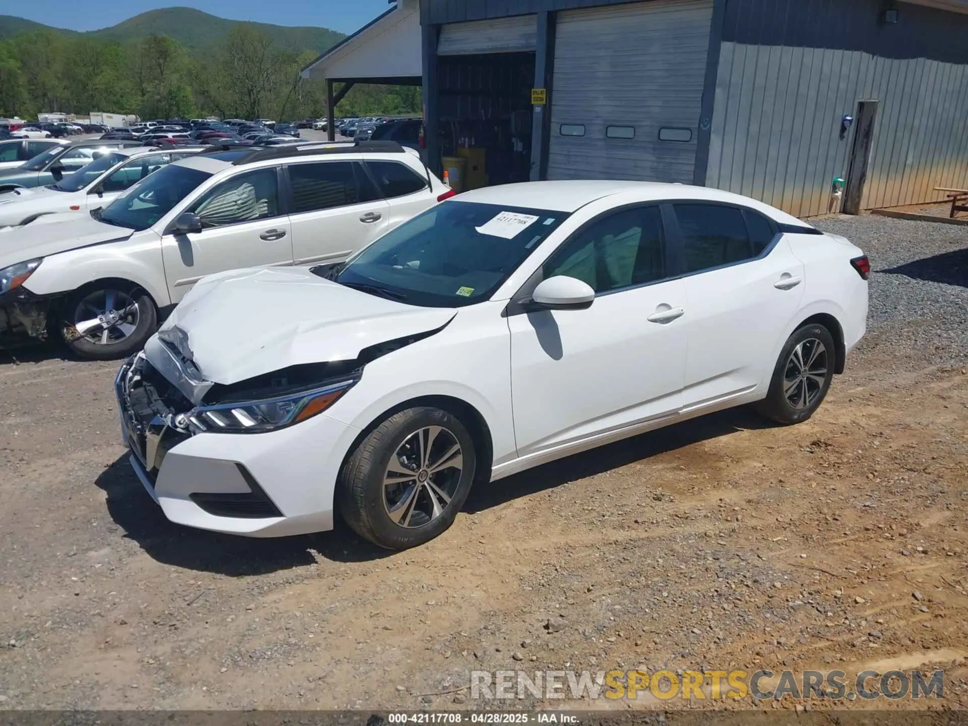 2 Photograph of a damaged car 3N1AB8CV6PY251788 NISSAN SENTRA 2023