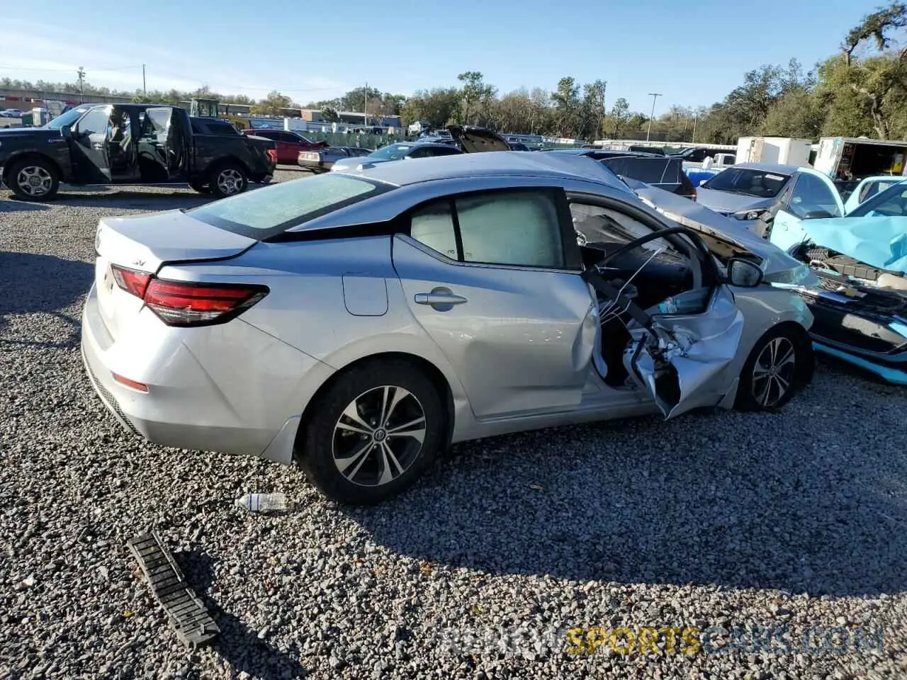 3 Photograph of a damaged car 3N1AB8CV6PY252651 NISSAN SENTRA 2023