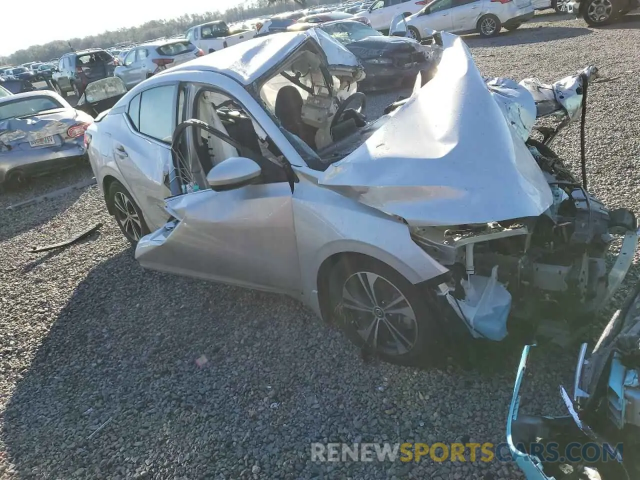 4 Photograph of a damaged car 3N1AB8CV6PY252651 NISSAN SENTRA 2023