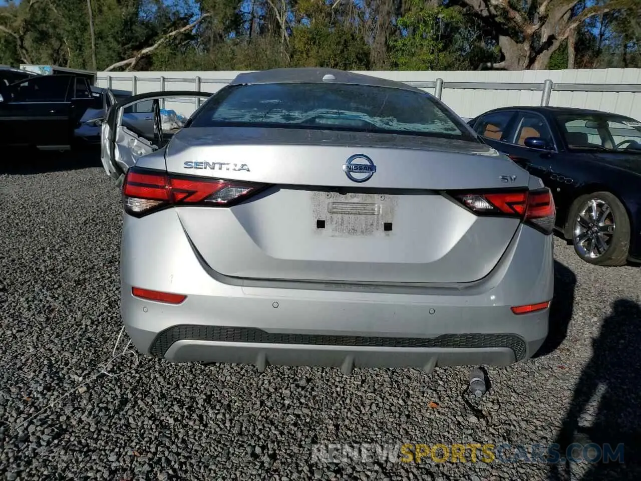 6 Photograph of a damaged car 3N1AB8CV6PY252651 NISSAN SENTRA 2023