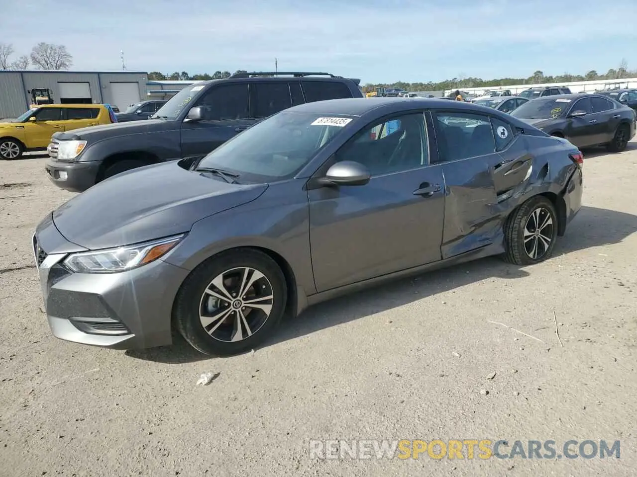1 Photograph of a damaged car 3N1AB8CV6PY259910 NISSAN SENTRA 2023