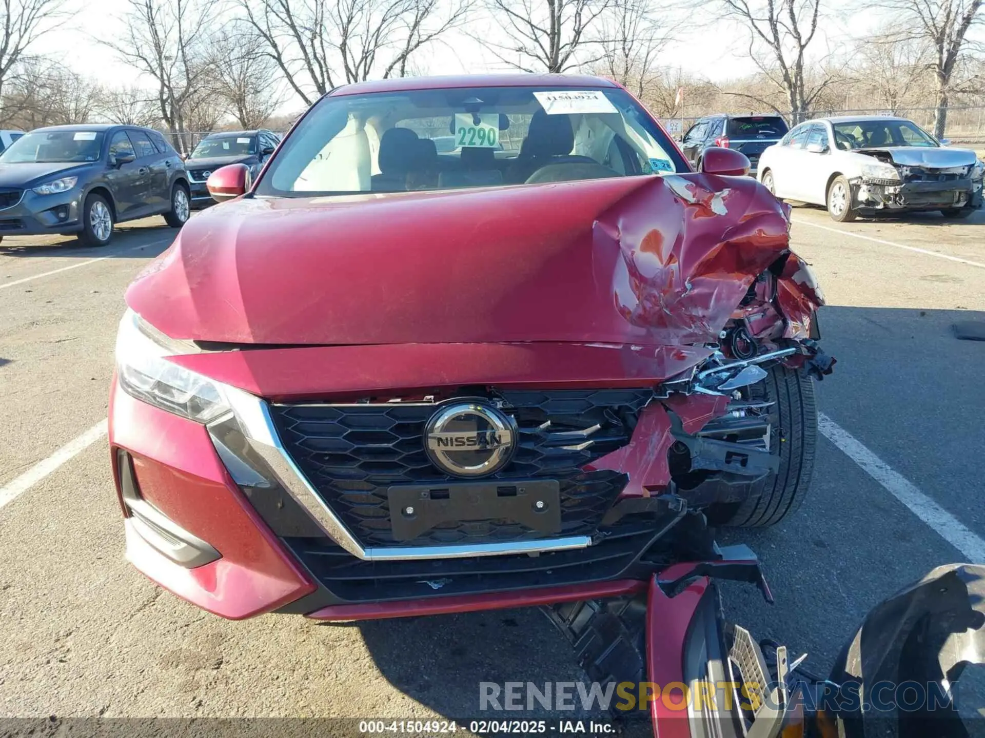 12 Photograph of a damaged car 3N1AB8CV6PY267599 NISSAN SENTRA 2023