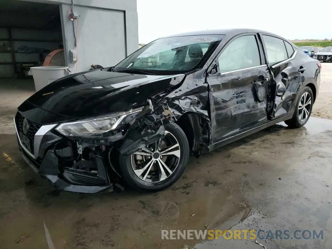 1 Photograph of a damaged car 3N1AB8CV6PY276108 NISSAN SENTRA 2023