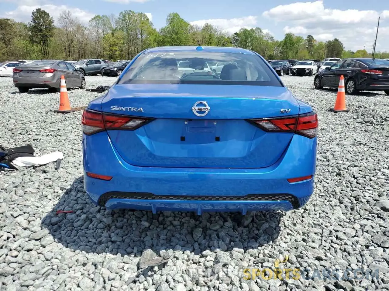 6 Photograph of a damaged car 3N1AB8CV6PY289473 NISSAN SENTRA 2023