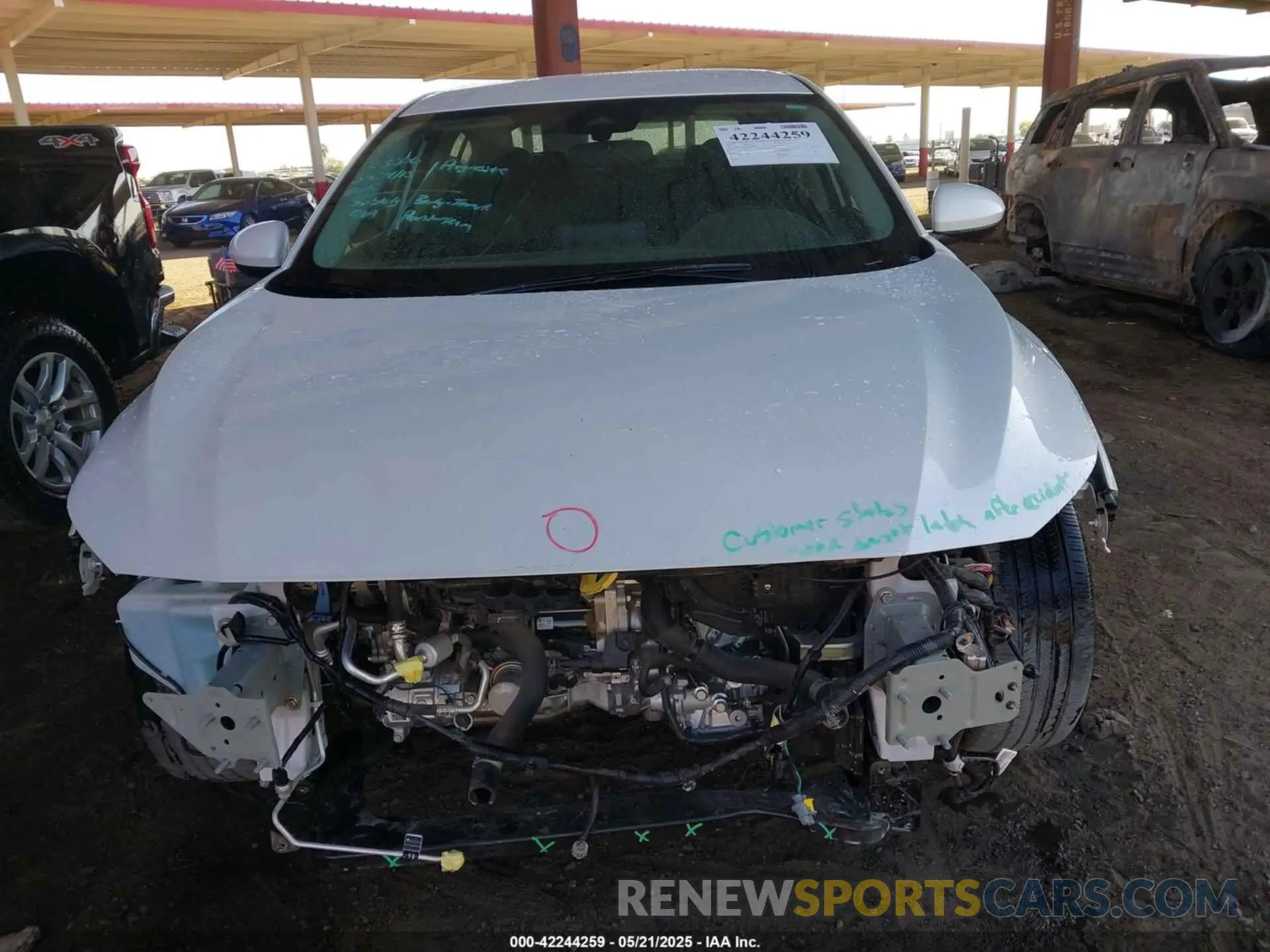 13 Фотография поврежденного автомобиля 3N1AB8CV6PY307003 NISSAN SENTRA 2023