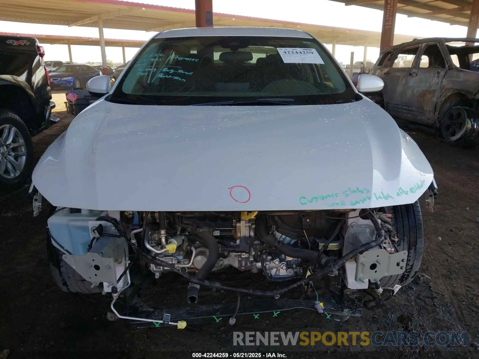 6 Фотография поврежденного автомобиля 3N1AB8CV6PY307003 NISSAN SENTRA 2023