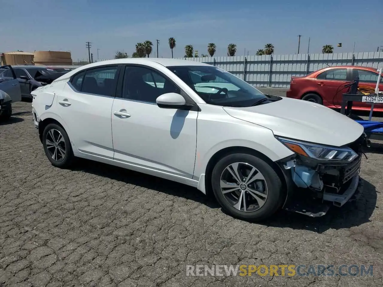 4 Photograph of a damaged car 3N1AB8CV7PY223191 NISSAN SENTRA 2023