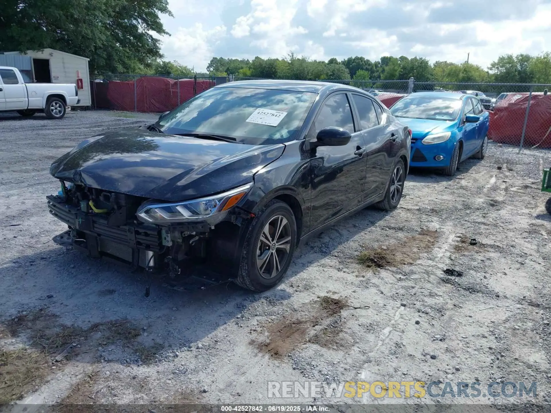 2 Photograph of a damaged car 3N1AB8CV7PY226110 NISSAN SENTRA 2023