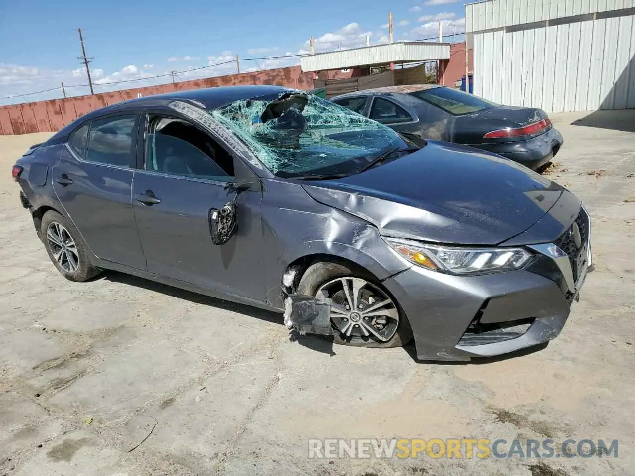4 Photograph of a damaged car 3N1AB8CV7PY254053 NISSAN SENTRA 2023