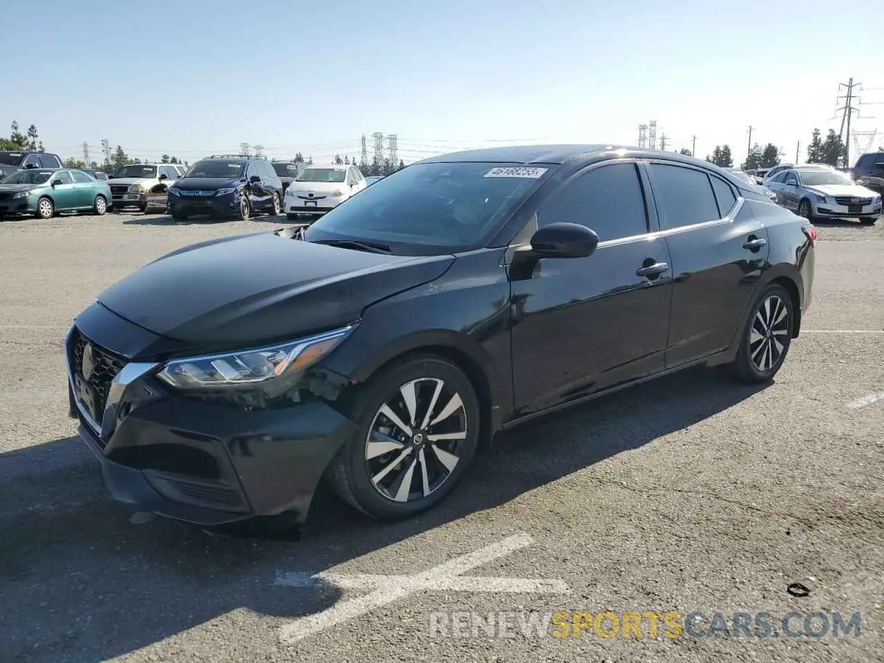 1 Photograph of a damaged car 3N1AB8CV7PY256353 NISSAN SENTRA 2023