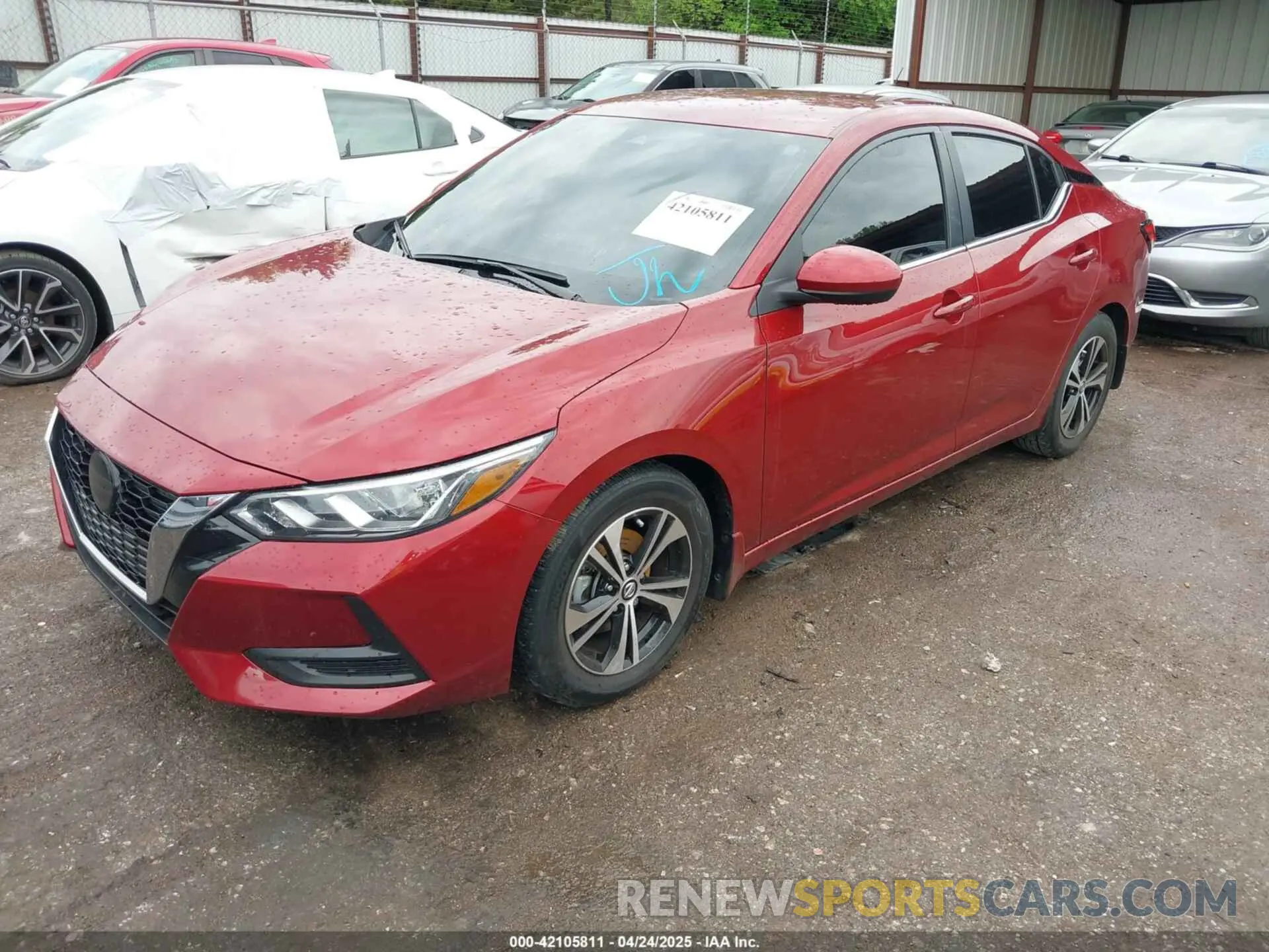2 Photograph of a damaged car 3N1AB8CV7PY276179 NISSAN SENTRA 2023