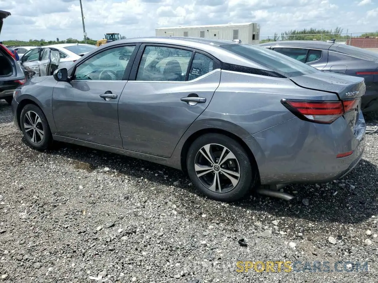 2 Photograph of a damaged car 3N1AB8CV7PY284315 NISSAN SENTRA 2023