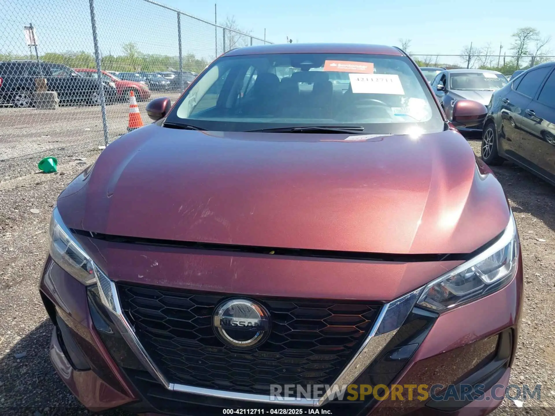 12 Photograph of a damaged car 3N1AB8CV7PY295430 NISSAN SENTRA 2023