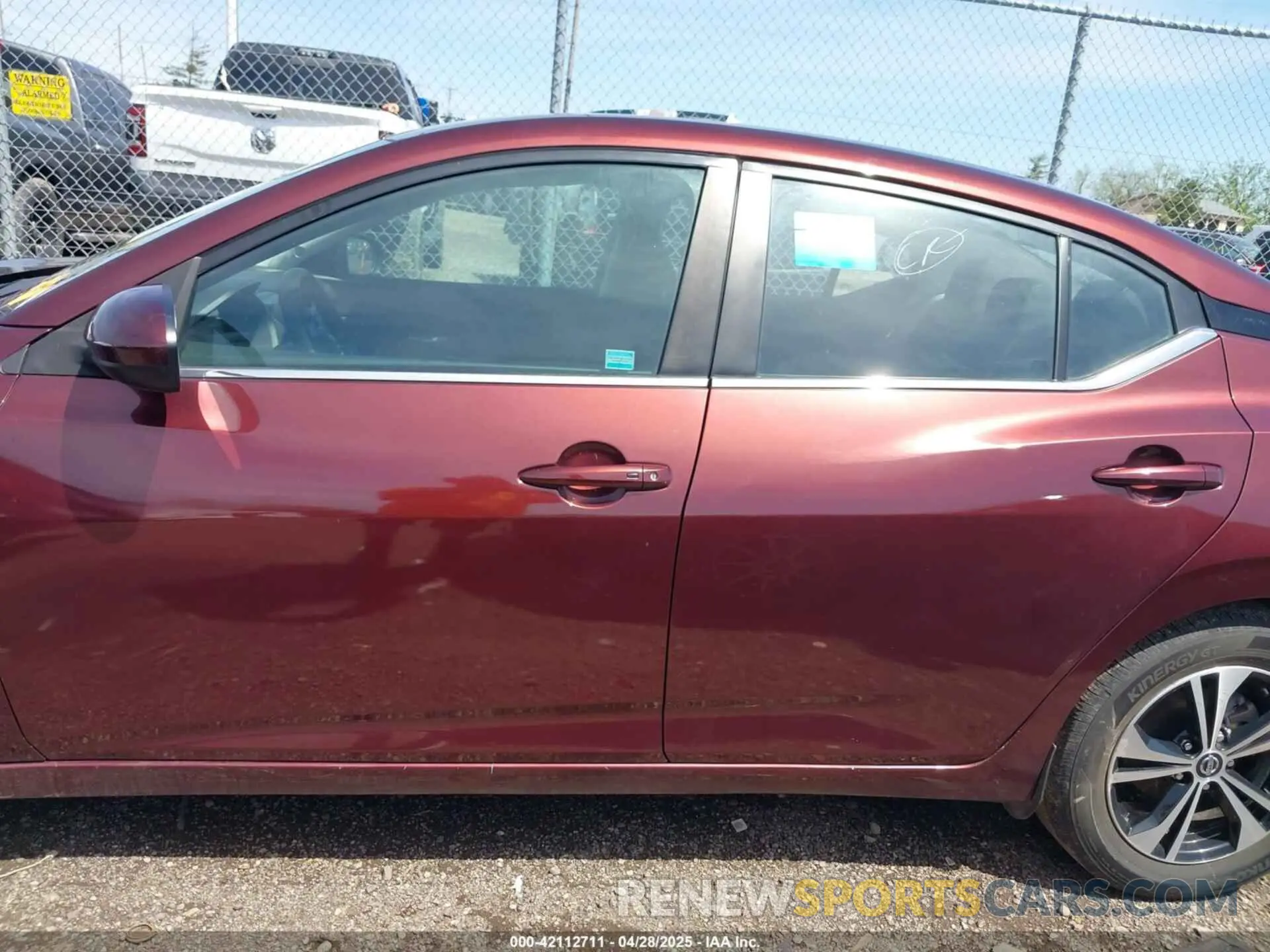 14 Photograph of a damaged car 3N1AB8CV7PY295430 NISSAN SENTRA 2023