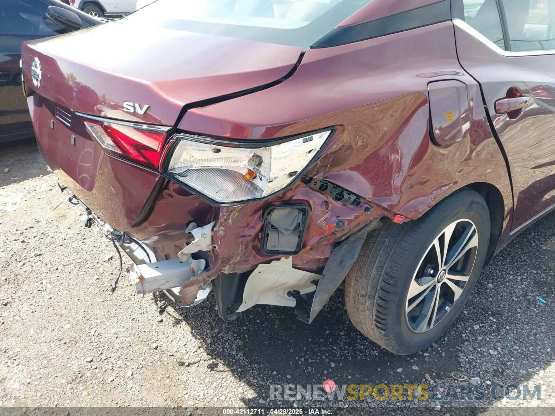 6 Photograph of a damaged car 3N1AB8CV7PY295430 NISSAN SENTRA 2023
