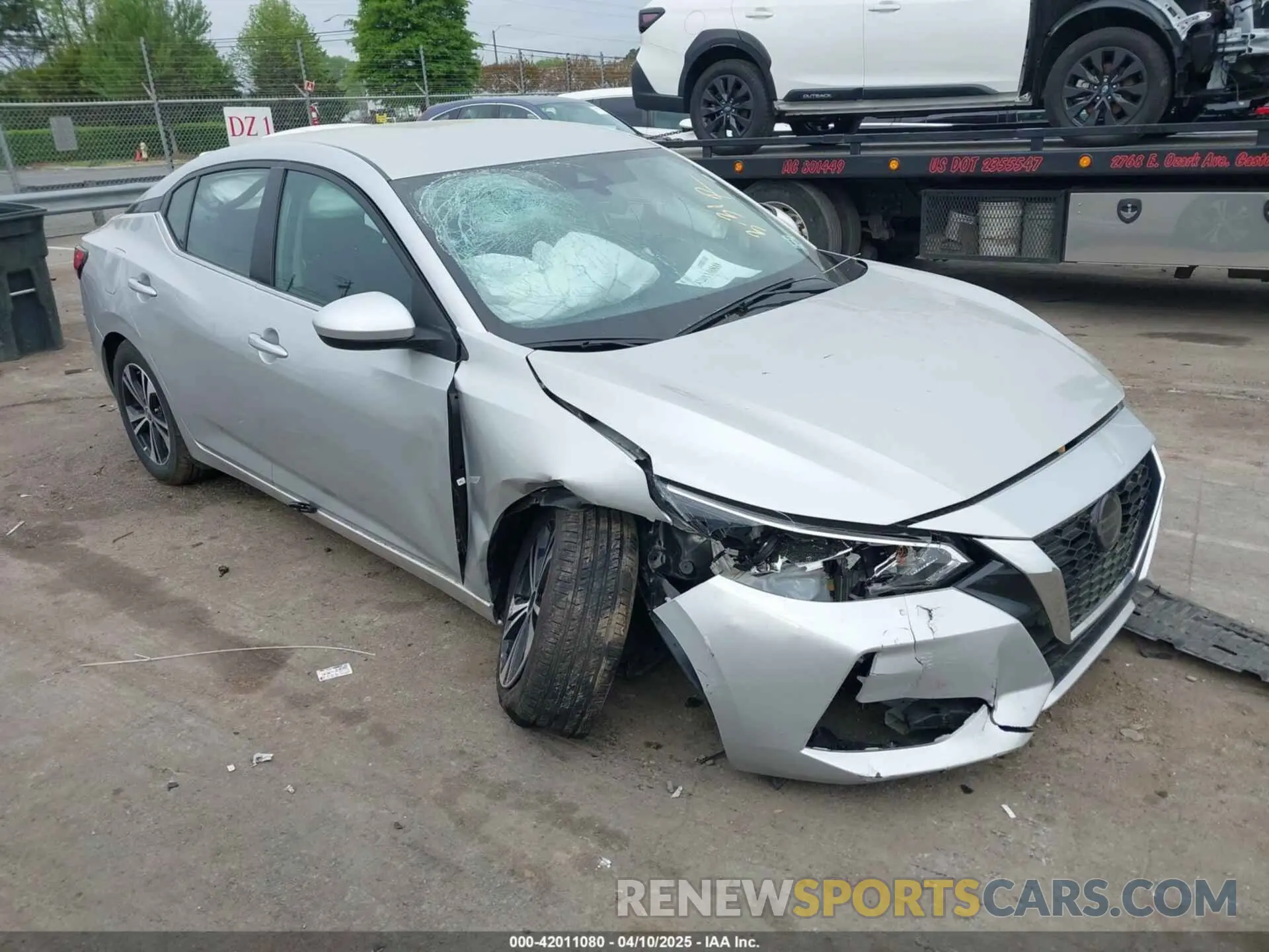 1 Фотография поврежденного автомобиля 3N1AB8CV7PY295573 NISSAN SENTRA 2023