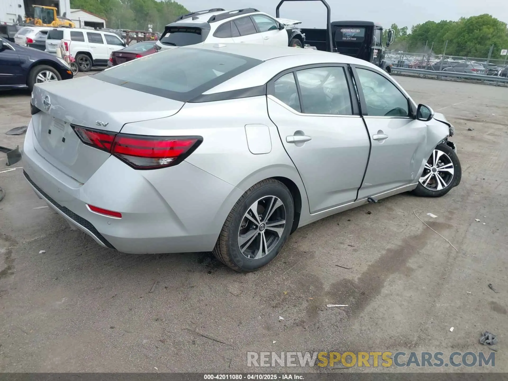 4 Фотография поврежденного автомобиля 3N1AB8CV7PY295573 NISSAN SENTRA 2023