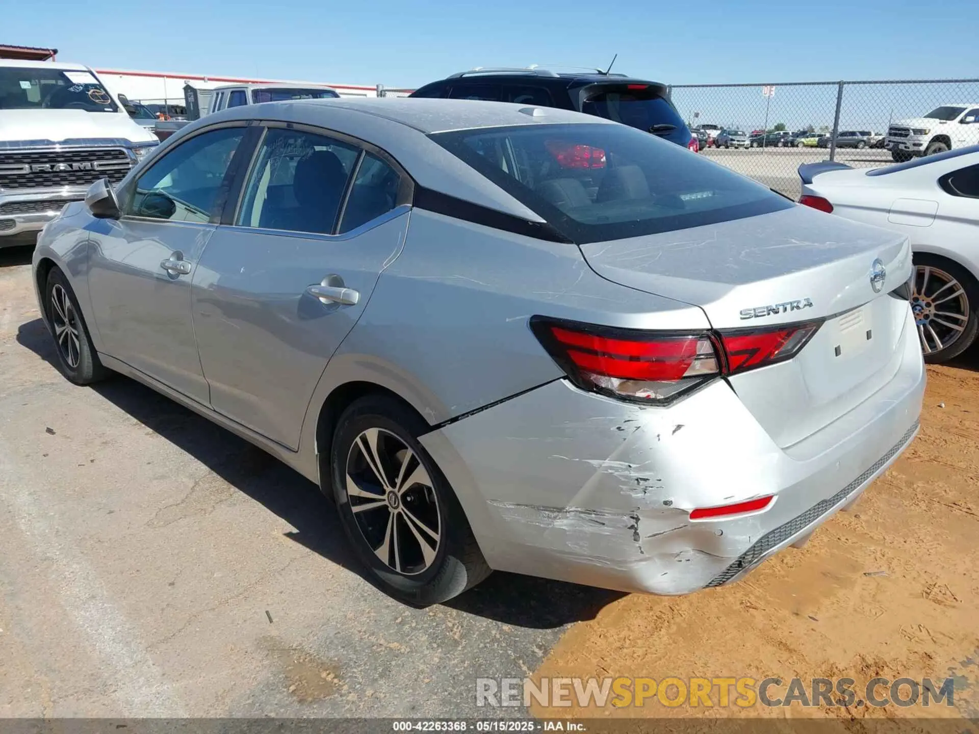 3 Photograph of a damaged car 3N1AB8CV7PY299137 NISSAN SENTRA 2023