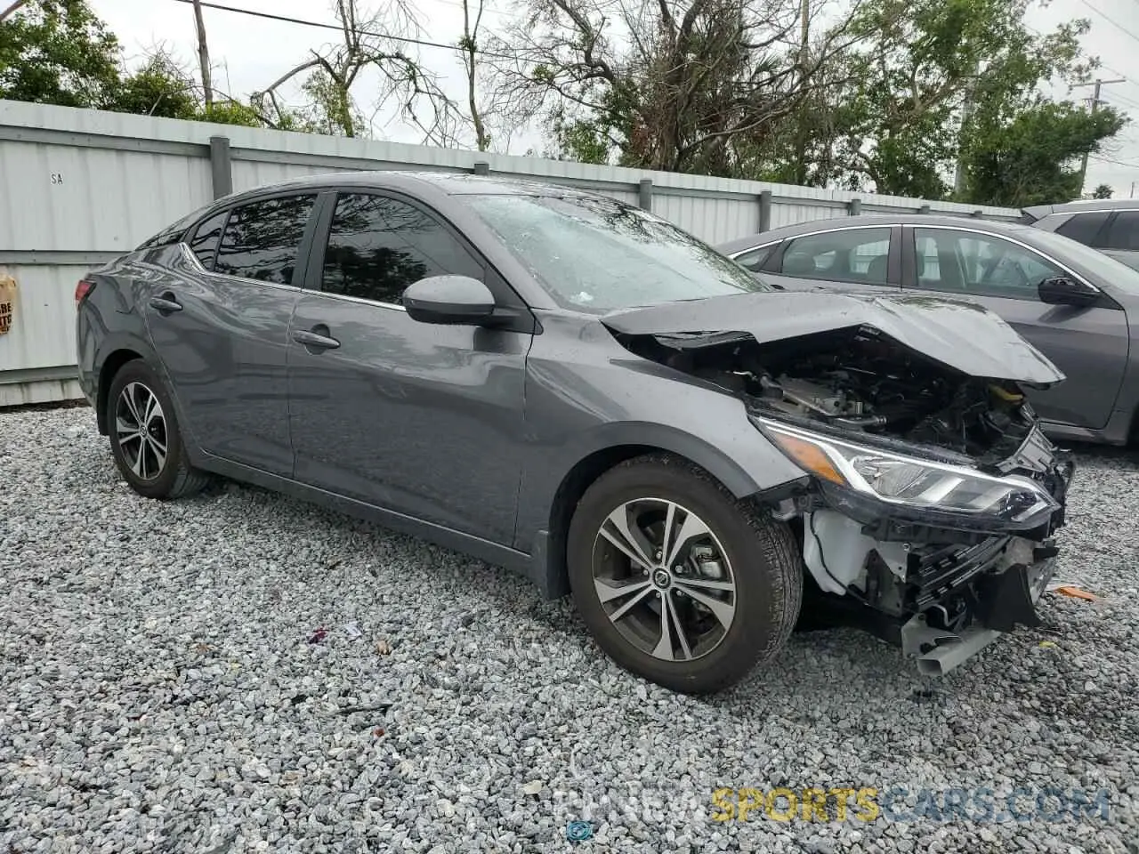 4 Фотография поврежденного автомобиля 3N1AB8CV7PY321525 NISSAN SENTRA 2023
