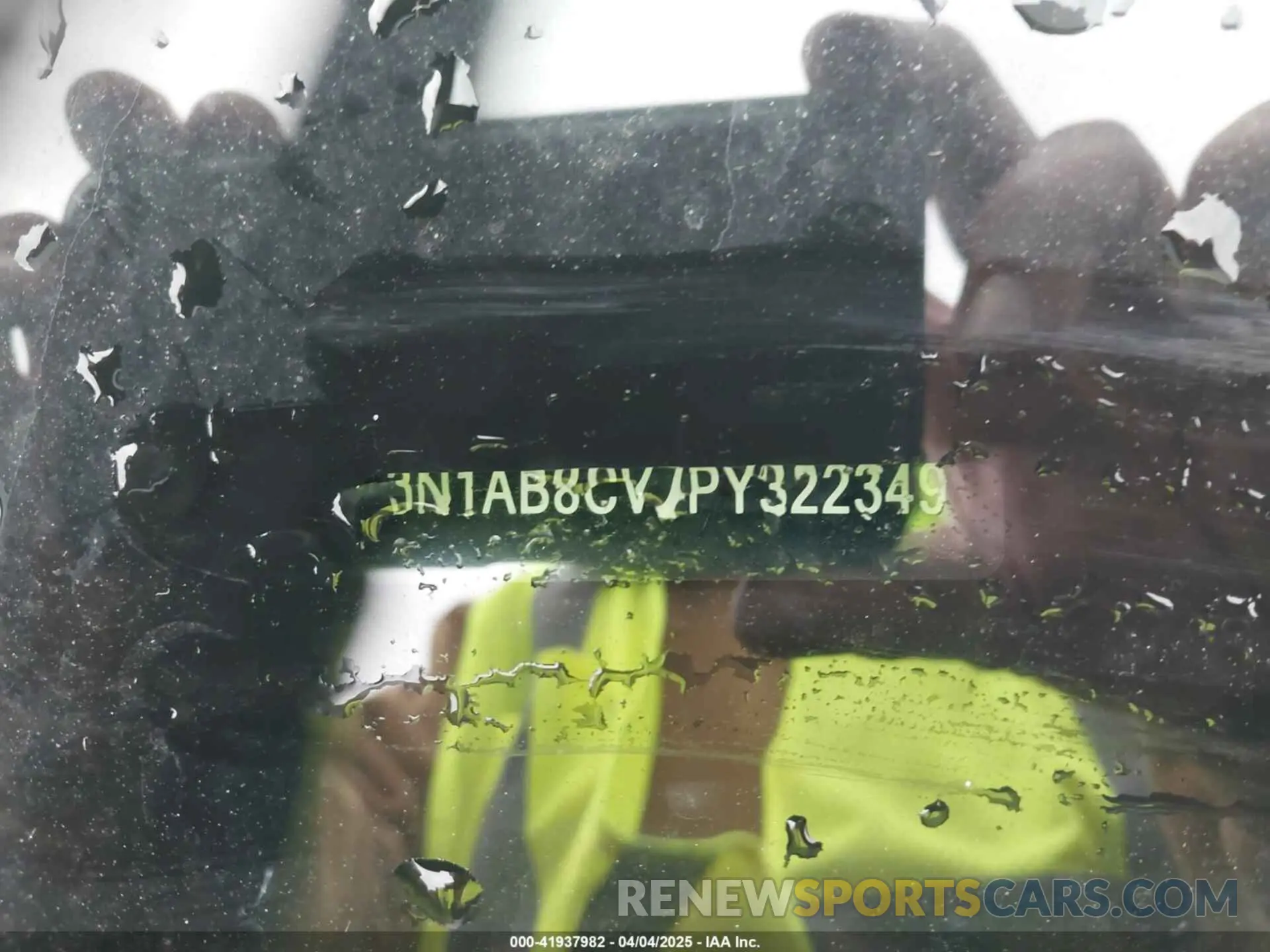 20 Фотография поврежденного автомобиля 3N1AB8CV7PY322349 NISSAN SENTRA 2023