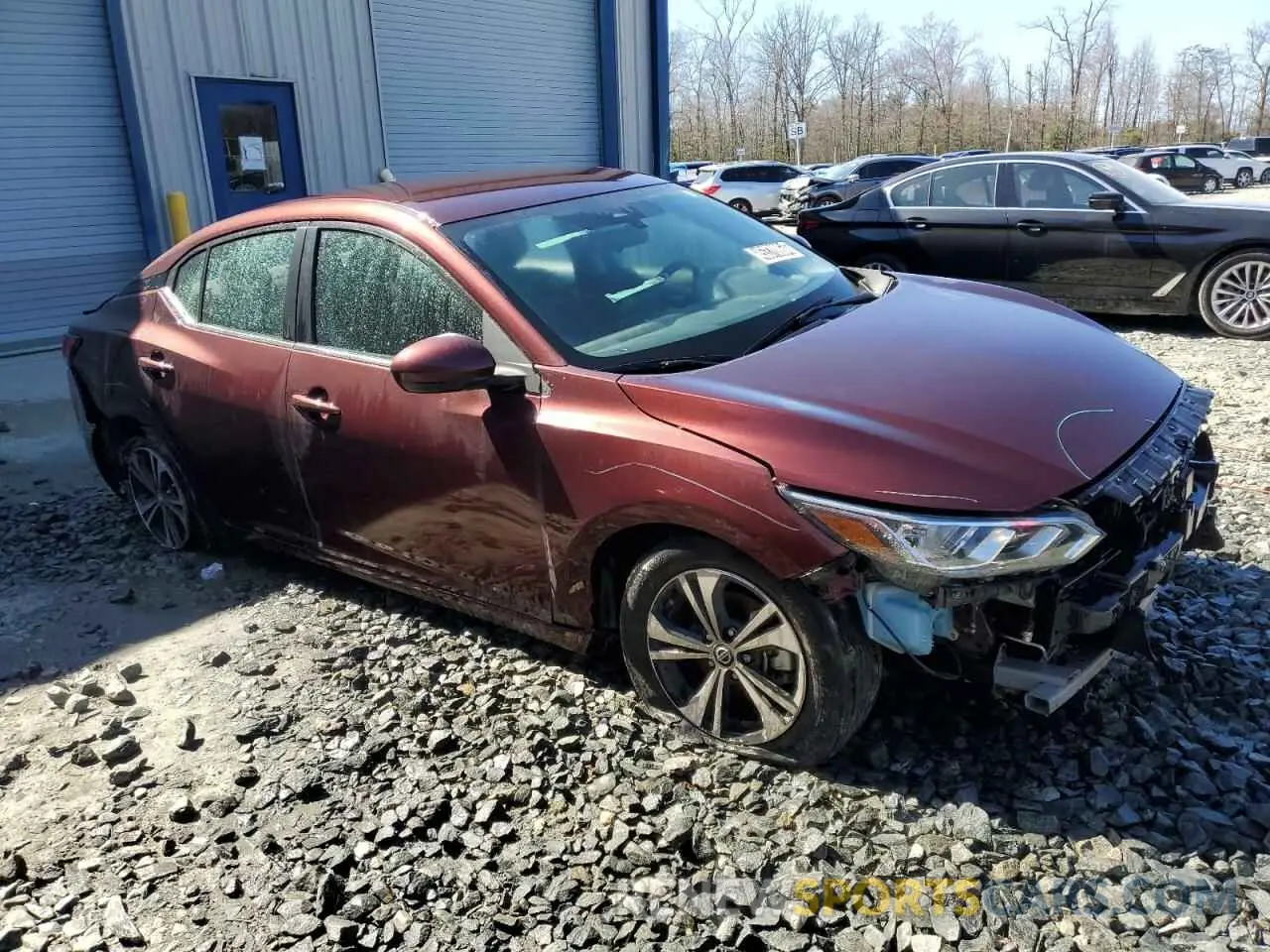 4 Фотография поврежденного автомобиля 3N1AB8CV8PY225502 NISSAN SENTRA 2023